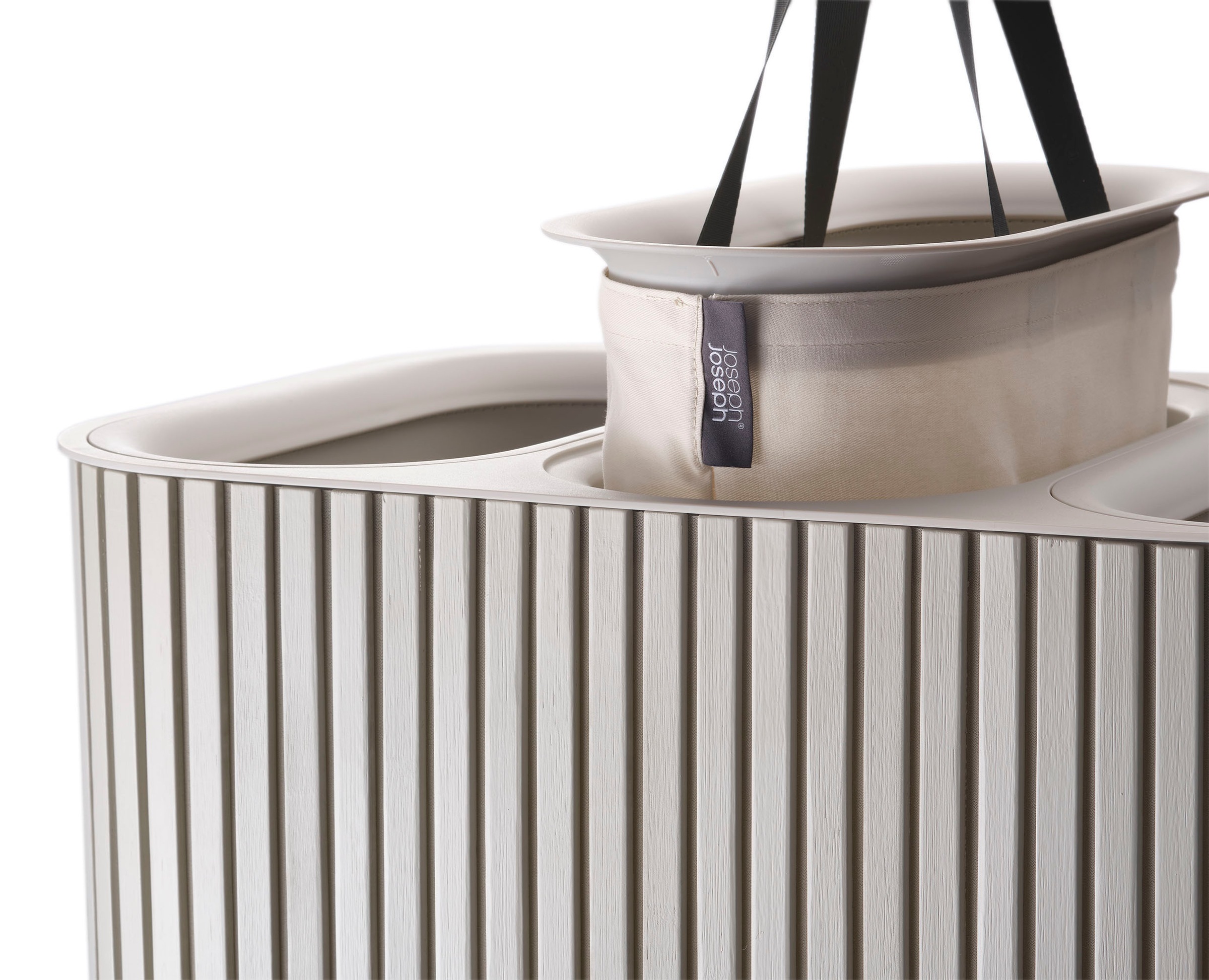 Joseph Joseph Wäschesortierer »Tota Trio Luxe 90-Liter-Wäschekorb« leicht vorsortier- und entleerbar