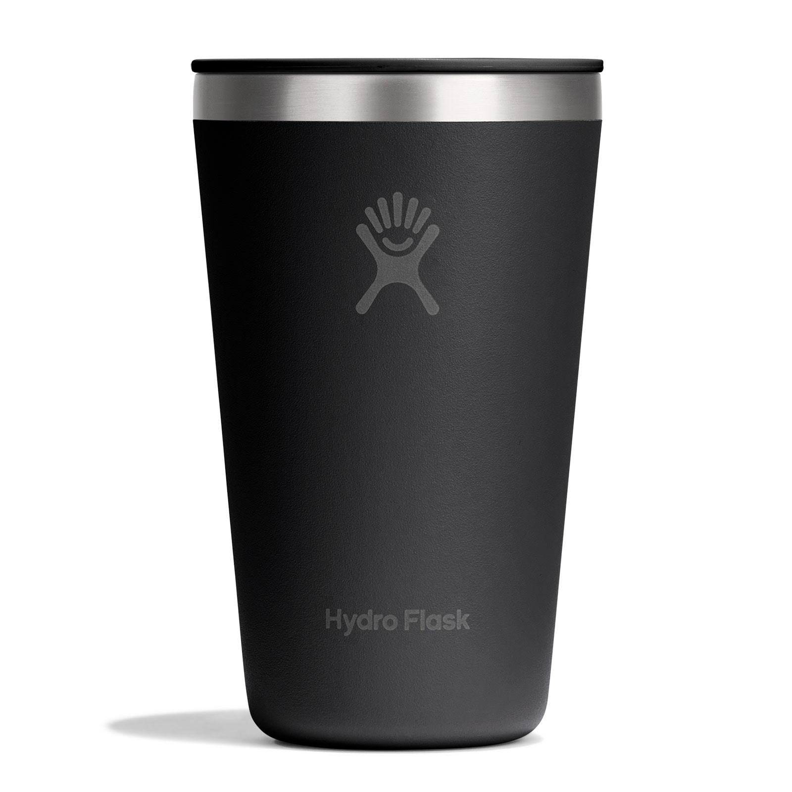 Hydro Flask Thermobecher "16 OZ All Around Tumbler Press-In Lid, 473 ml" Kompatibel mit Trinkhalmdeckel und verschließbaren Eindrückdeckel