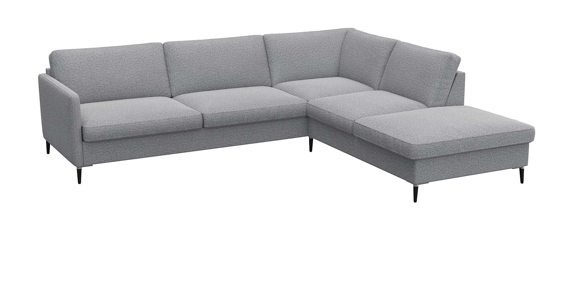 FLEXLUX Ecksofa "Fiore, super Sitzkomfort durch Kaltschaum im Sitz, L-Form" günstig online kaufen