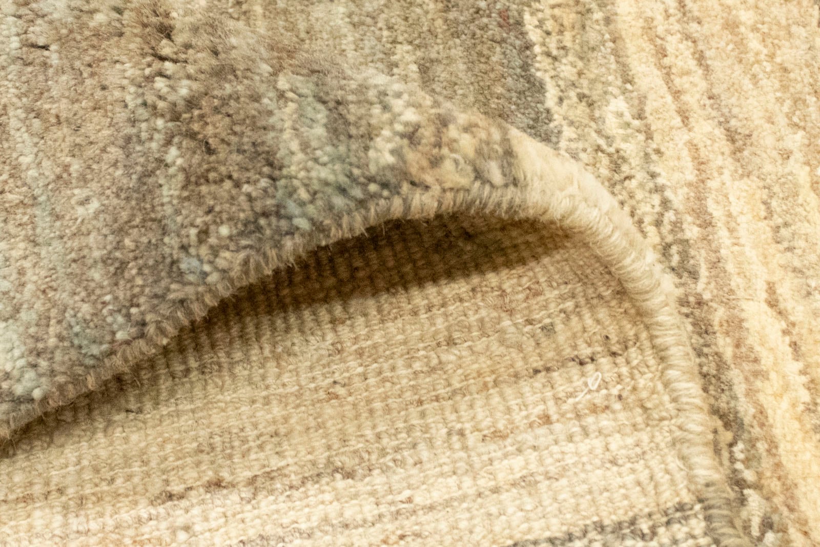 »Gabbeh grau«, handgeknüpft rechteckig, handgeknüpft BAUR Teppich morgenland | Wollteppich bestellen