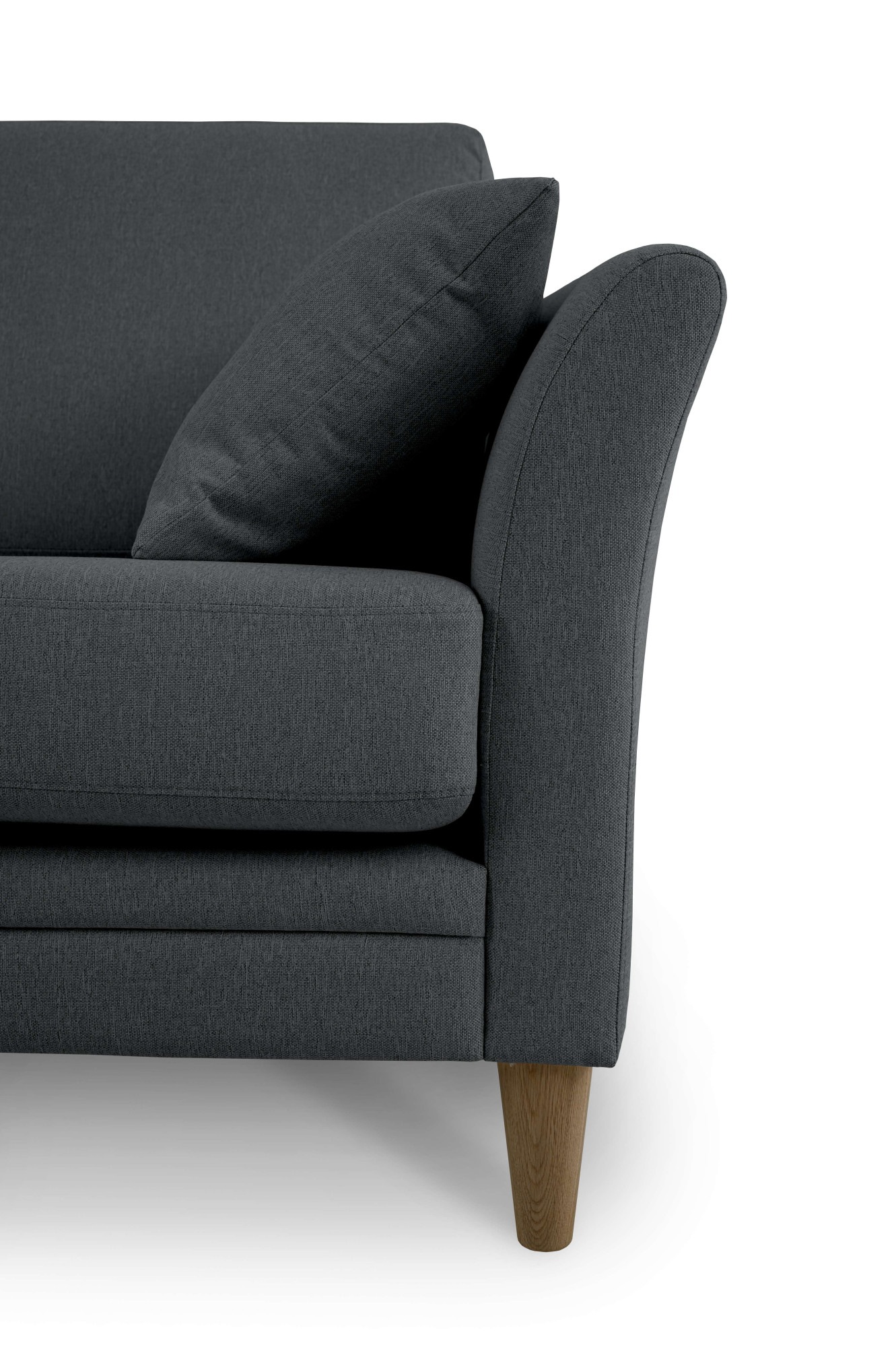 Home affaire 3-Sitzer »Arellano, Breite 217 cm«, klassisches Design, 2 Zierkissen inklusive, Webstoff fein
