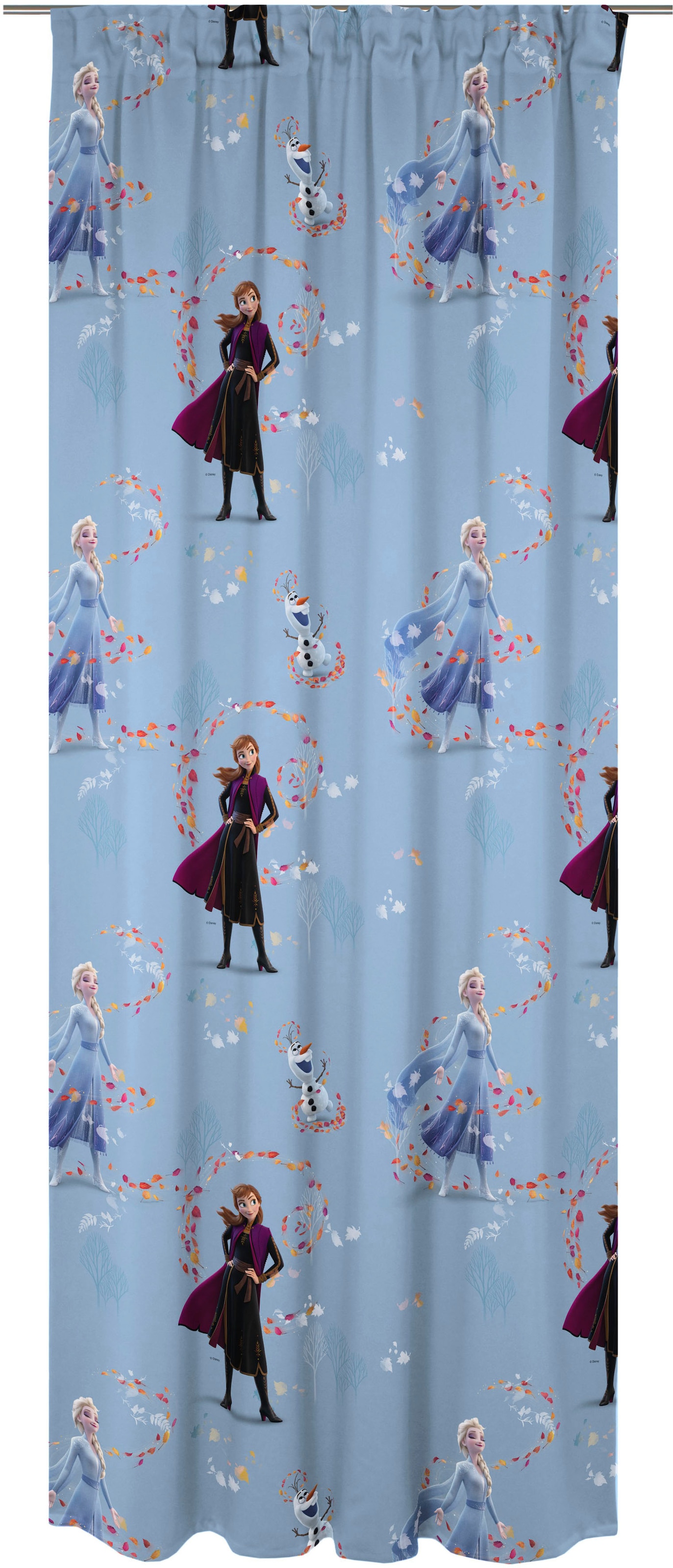 Wirth Vorhang »Frozen«, (1 St.), Walt Disney auf Rechnung | BAUR