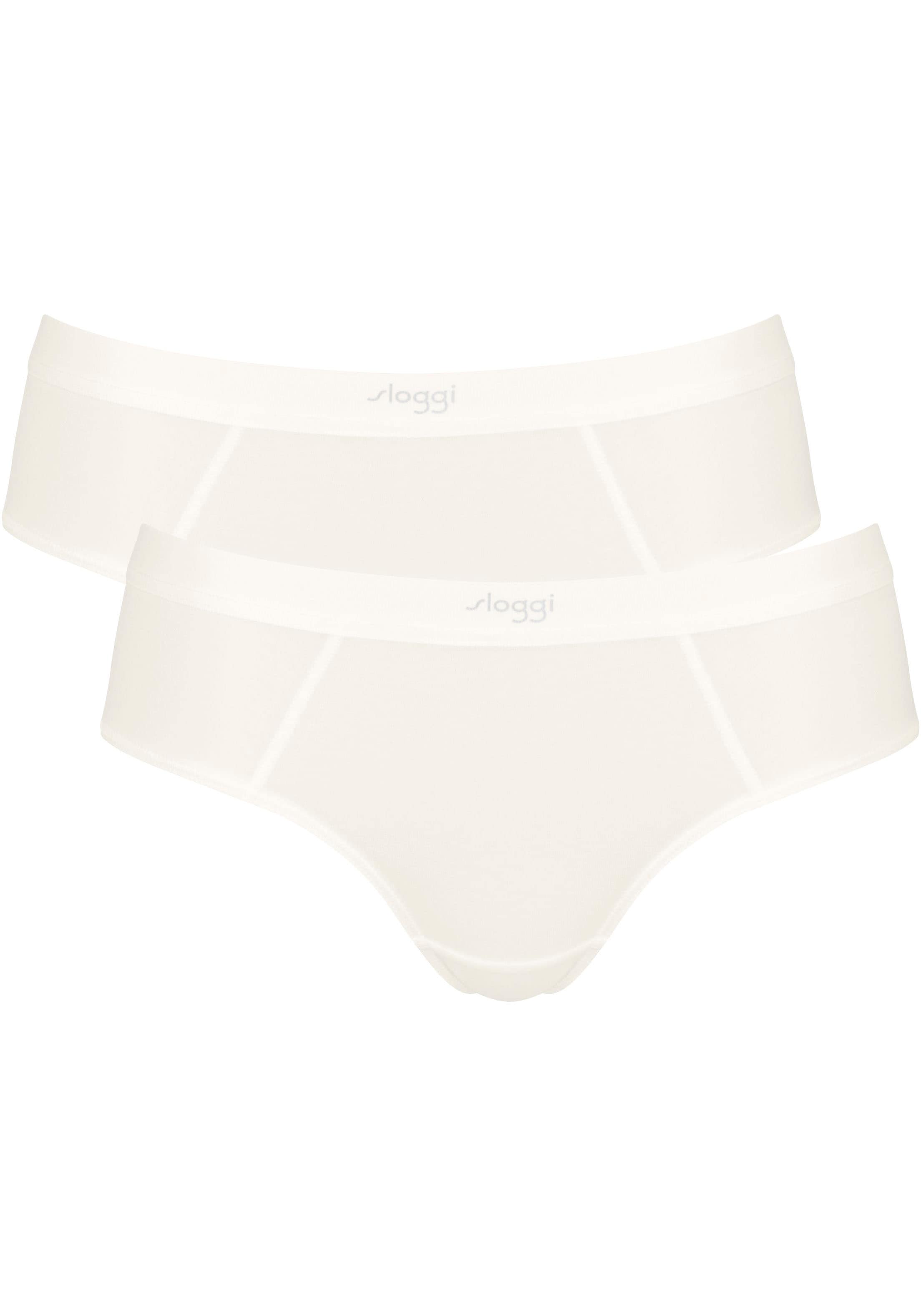 sloggi Hipster "EVER Ease", (2er Pack), temperaturausgleichend, Logo-Bund, günstig online kaufen