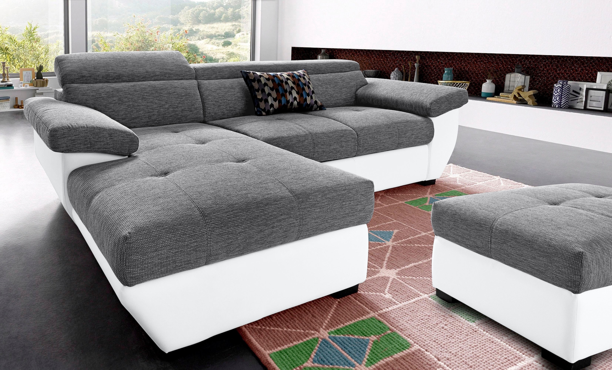 COTTA Polstergarnitur "Speedway L-Form", (Set), Set bestehend aus: Ecksofa günstig online kaufen