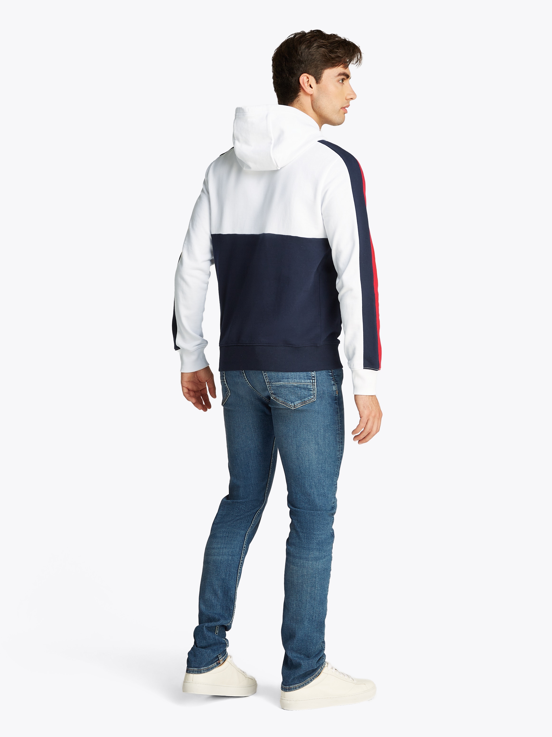 Tommy Hilfiger Hoodie »GLOBAL STRIPE BLOCK HOODIE«