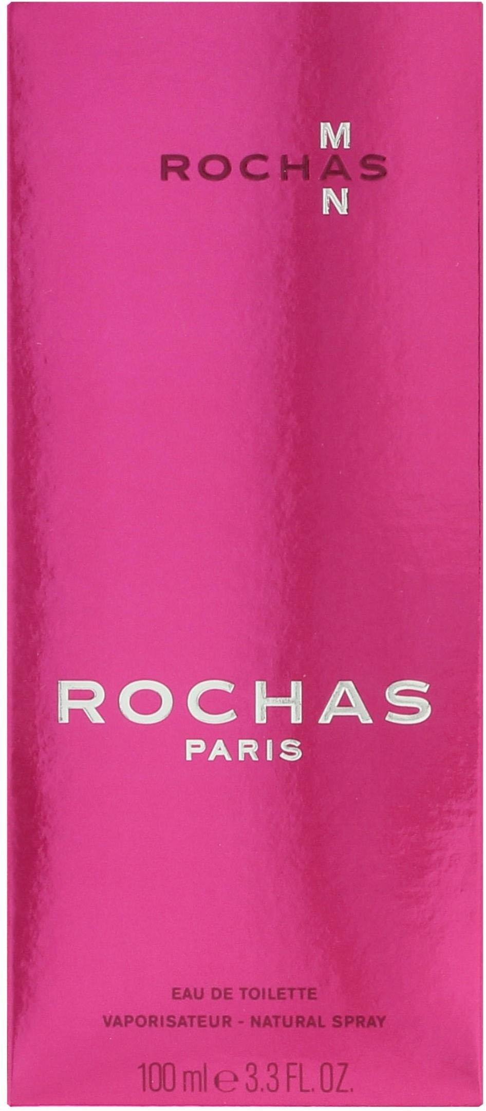 Rochas Eau de Toilette »Rochas Man«, Orientalischer Duft mit Bergamotte, Jasmin, Mocca, Vanille und Zeder.