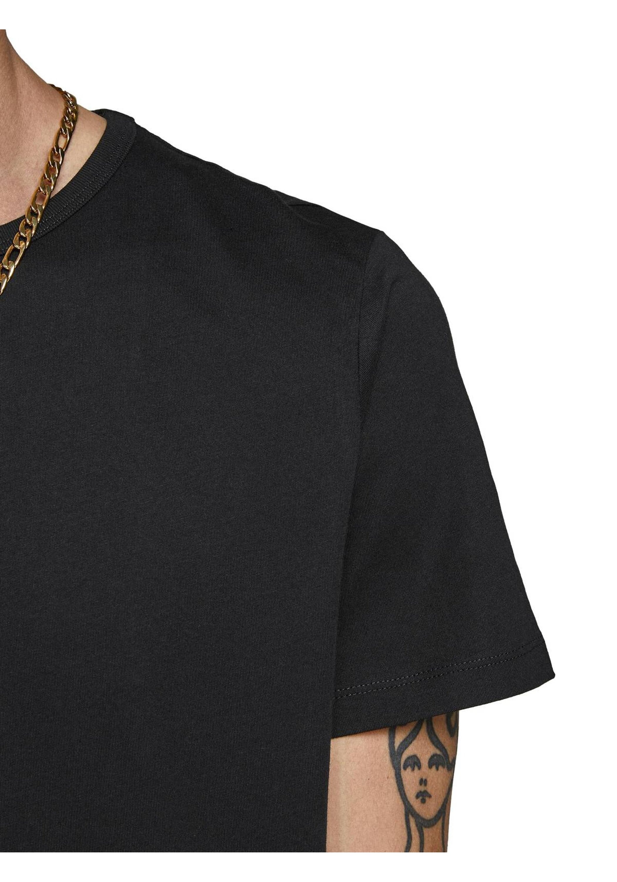 Jack & Jones T-Shirt »T-Shirt JACBASIC CREW NECK TEE 2PK 4er Pack«