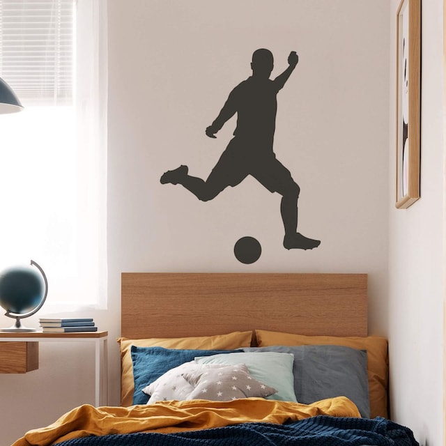 Wall-Art Wandtattoo »Fußball Wandaufkleber Fußballer«, (1 St.) bestellen |  BAUR