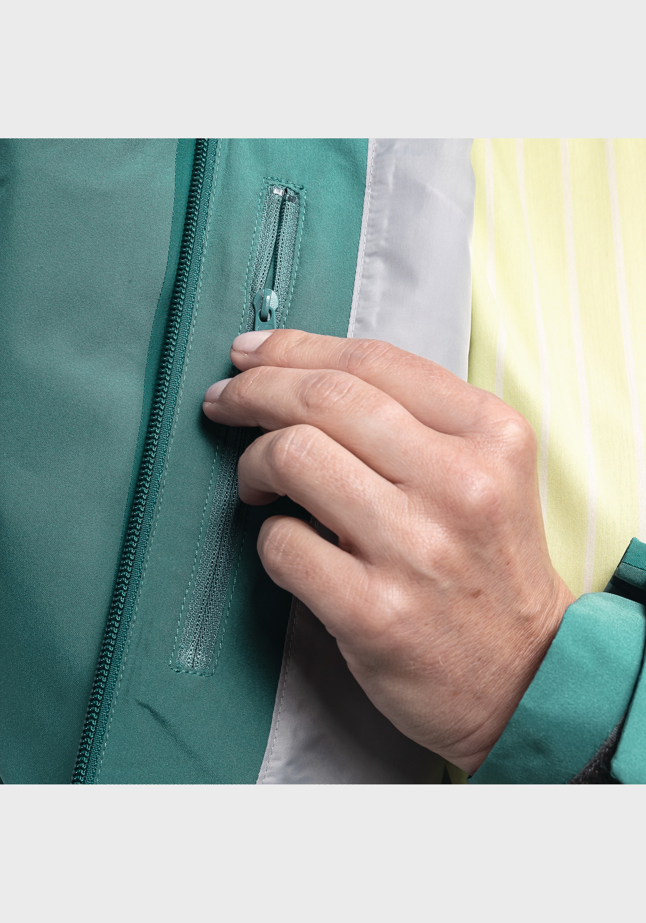 Schöffel Outdoorjacke »2L Jacket Ankelspitz L«, mit Kapuze