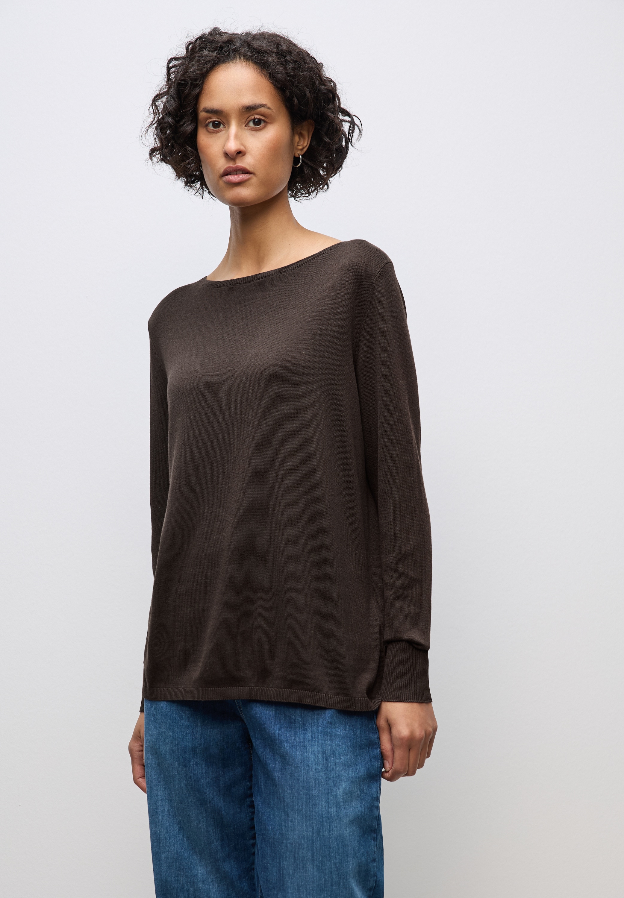 STREET ONE Strickpullover, softe Viskose günstig online kaufen