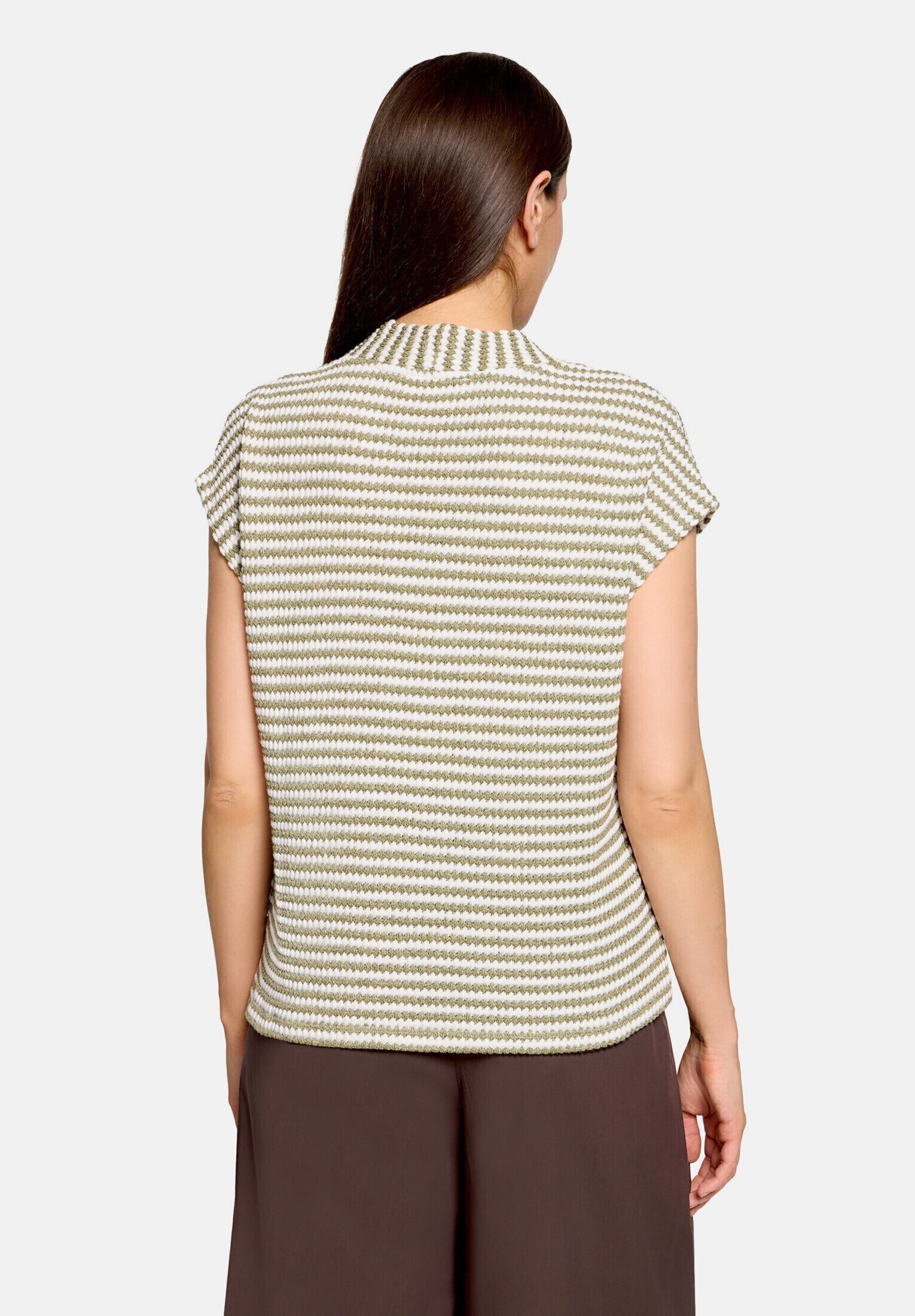 Cartoon Kurzarmshirt »Damen mit V-Ausschnitt« 1