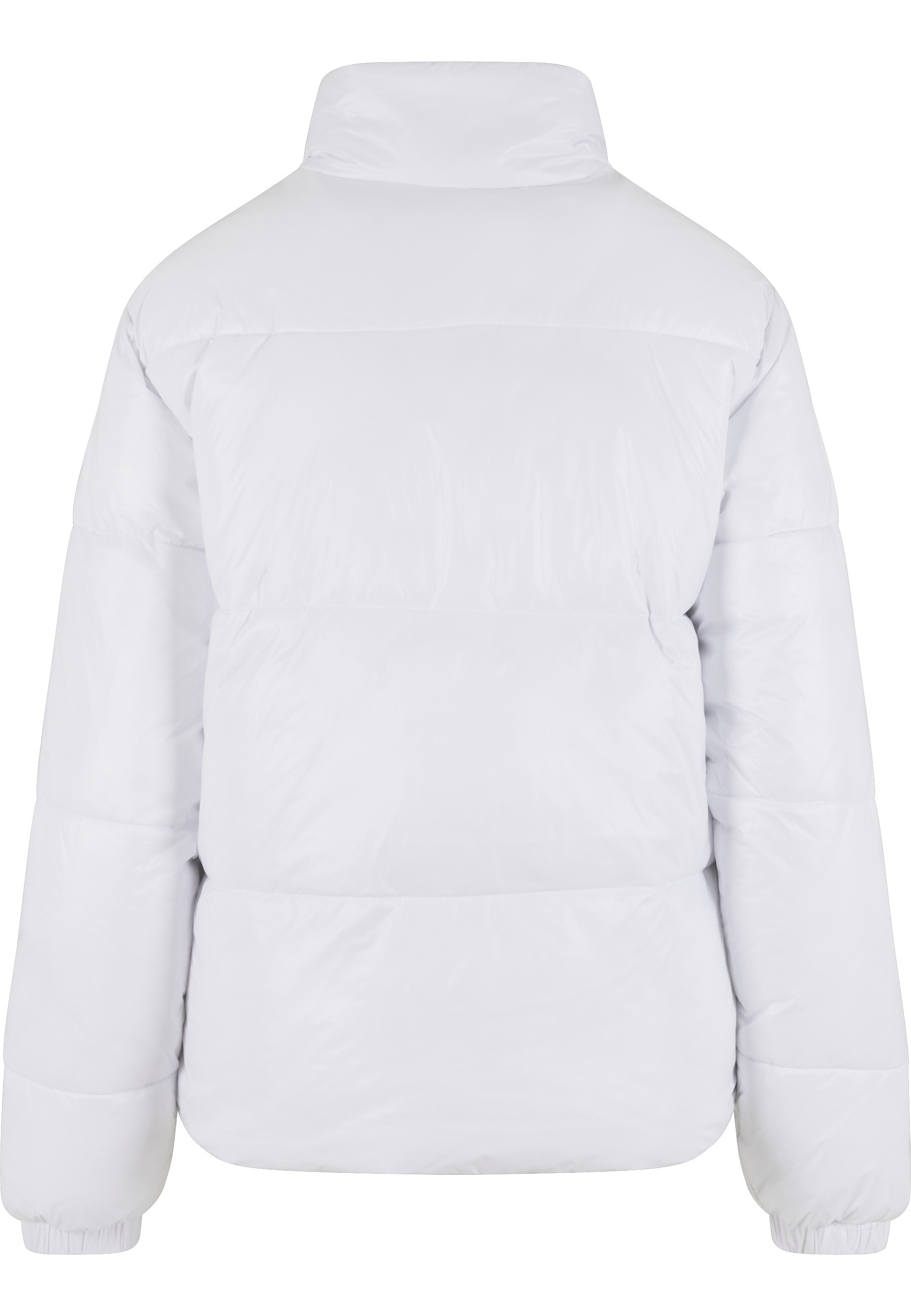 URBAN CLASSICS Winterjacke »Urban Classics Ladies Recycled Short Shiny Puffer Jacket« 1 Stk. tlg. ohne Kapuze