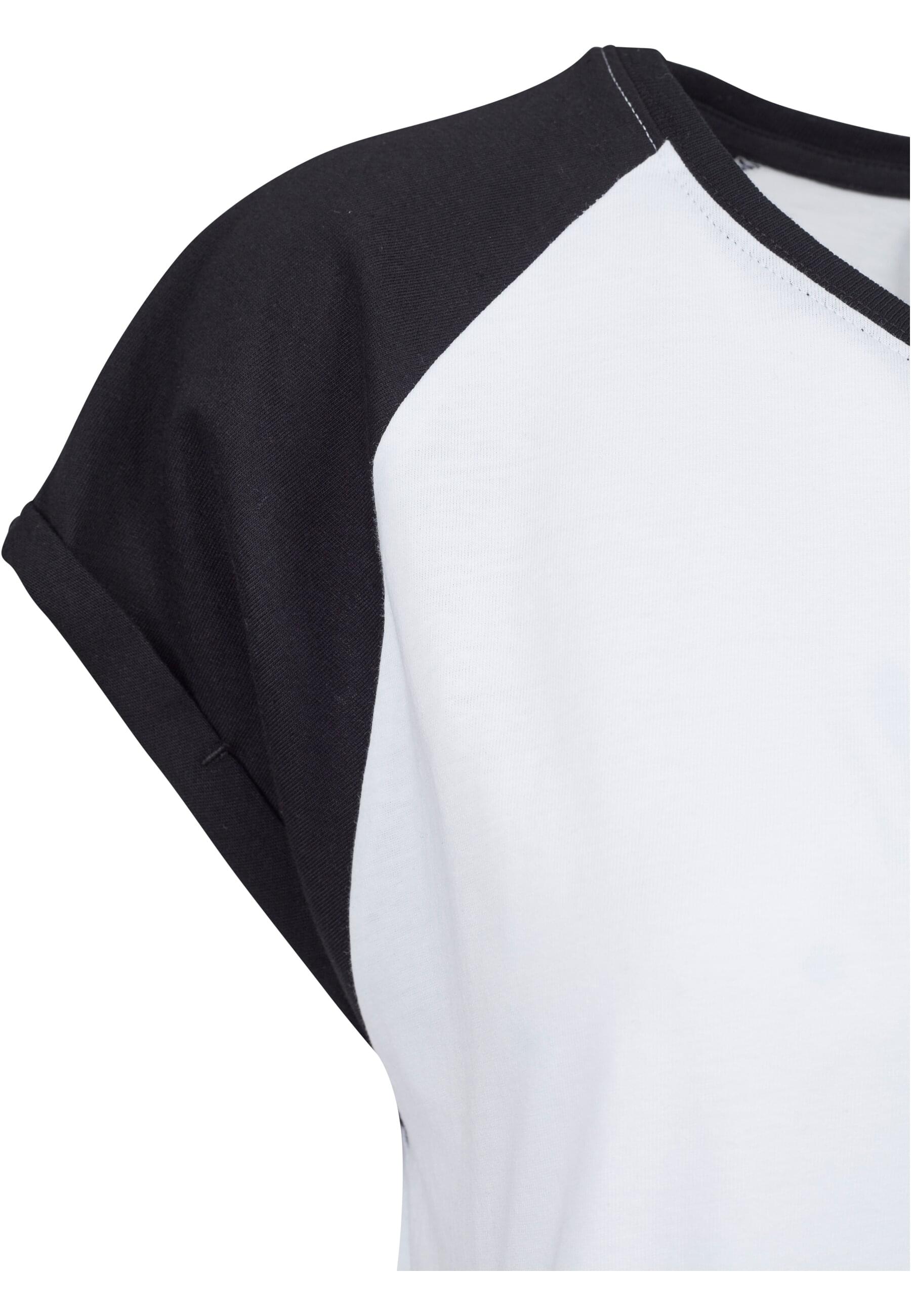 Thumbnail - URBAN CLASSICS Kurzarmshirt "Urban Classics Damen Ladies Contrast Raglan Tee", (1 tlg.)