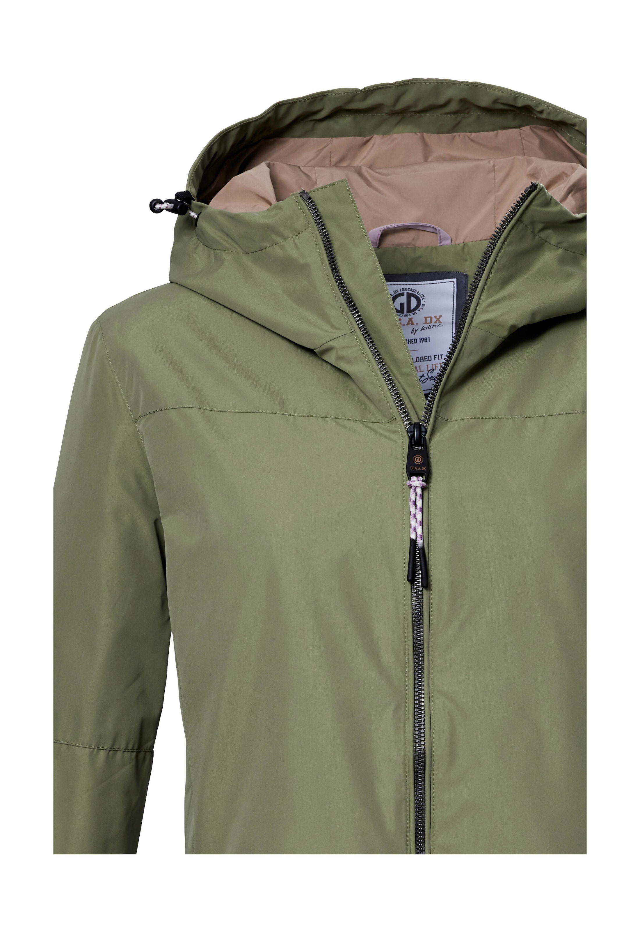 G.I.G.A. DX by killtec Funktionsjacke »GS 71 WMN JCKT«, Damenjacke: wasserdicht, winddicht, PFAS-frei, verstellbar, Kapuze