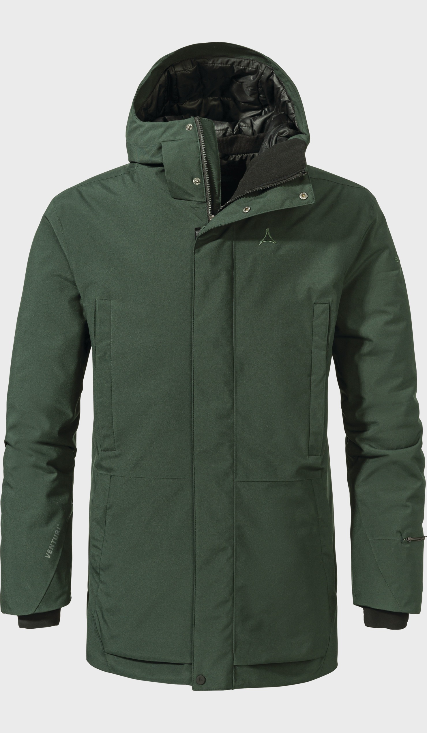 Schöffel Langjacke »Ins Parka Style Crivat MNS« mit Kapuze