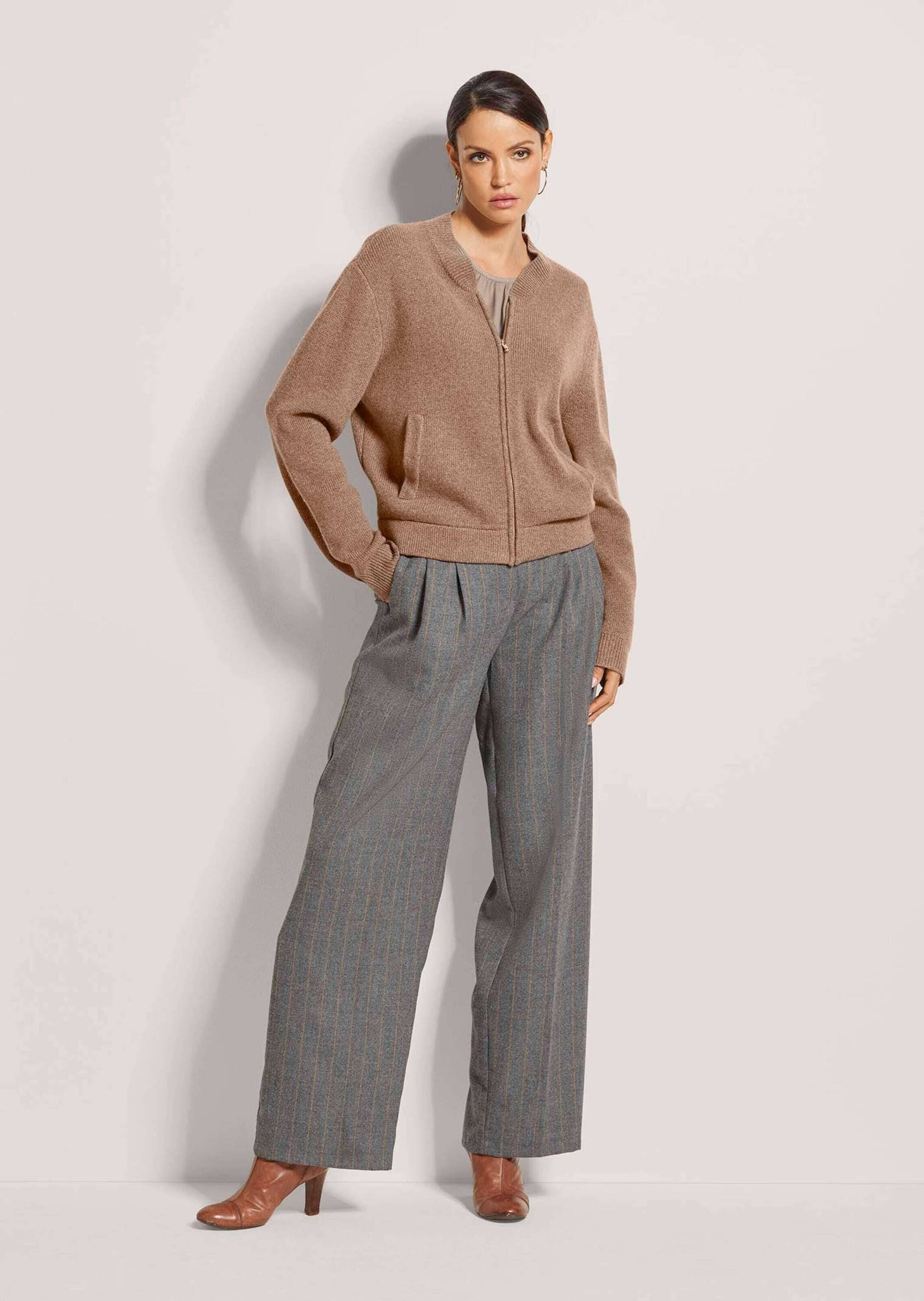 MADELEINE Strickjacke "Blouson Sportiver Strick-Blouson mit Reißverschluss" günstig online kaufen