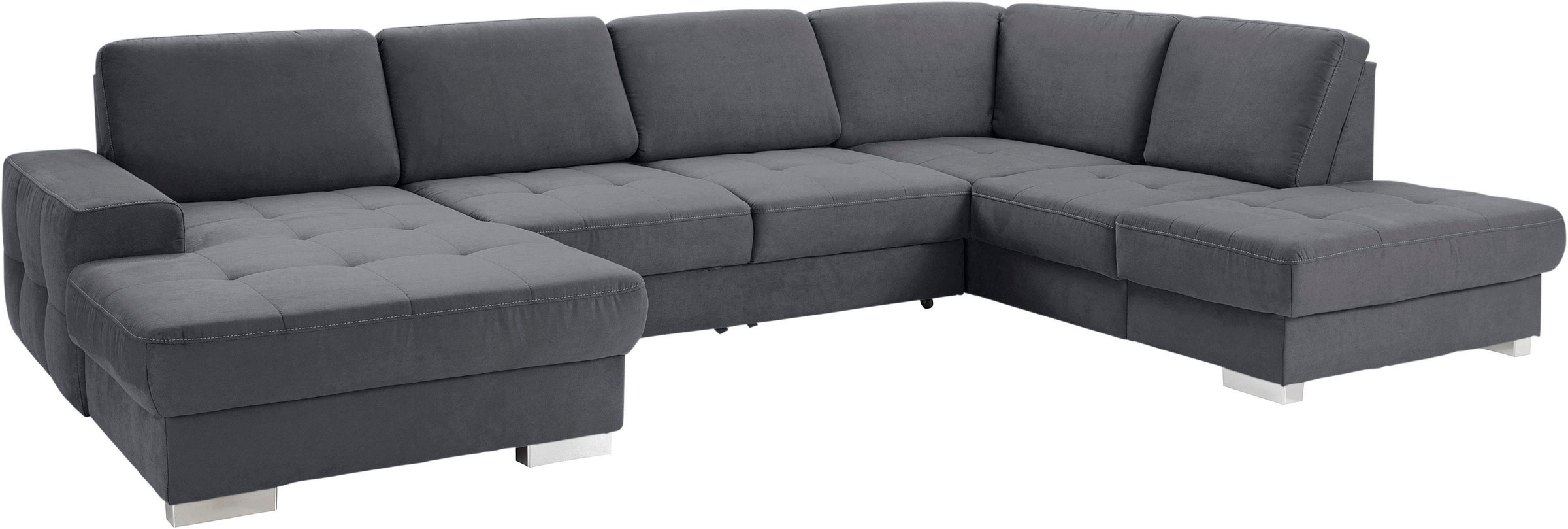 sit&more Wohnlandschaft "Santorini U-Form", mit Federkern und Sitztiefenver günstig online kaufen