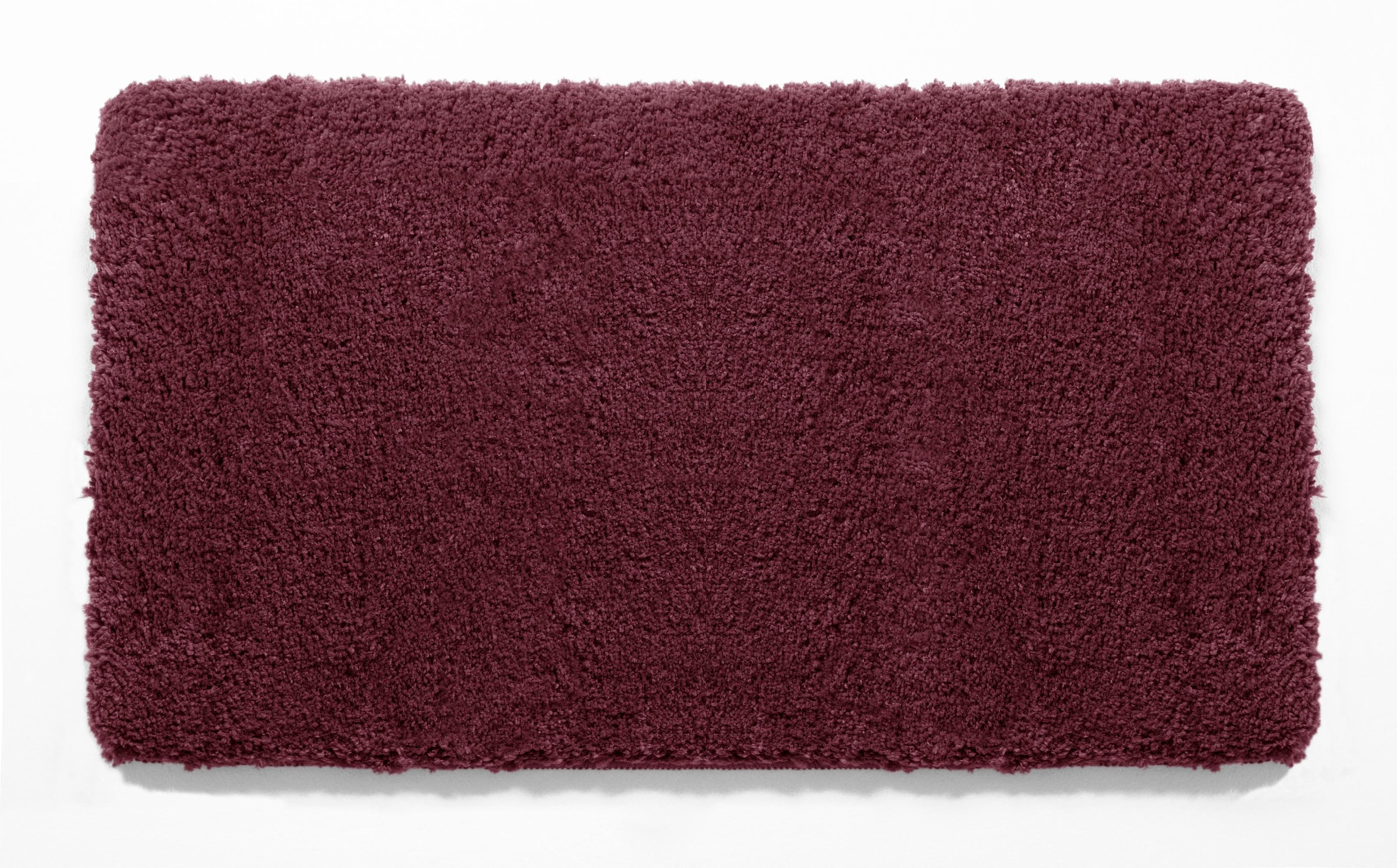 my home Badematte »Sanremo, Badvorleger, Badezimmer Teppich, sehr weich«, rutschhemmend beschichtet, fußbodenheizungsgeeignet-schnell trocknend, Badteppich, unifarben, rechteckig, rund & als 3-tlg. Set erhältlich