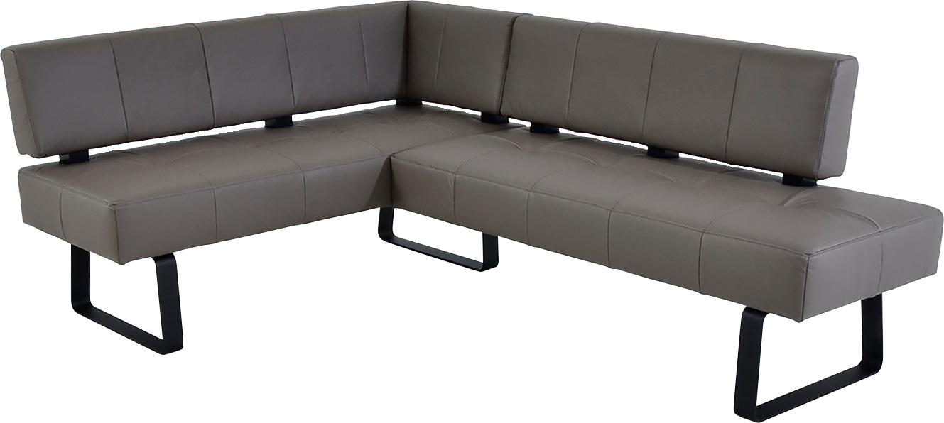 K+W Komfort & Wohnen Eckbank »Spider II«, Sitzsteppung, bequem durch Sandwichbauweise, 2 Stellmaße
