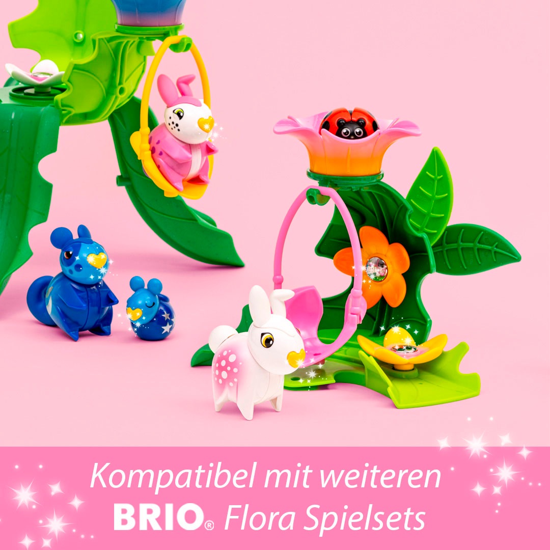 BRIO® Spielwelt »BRIO Flora - Azaleas Blütenschaukel (36232)«, (11 tlg.)