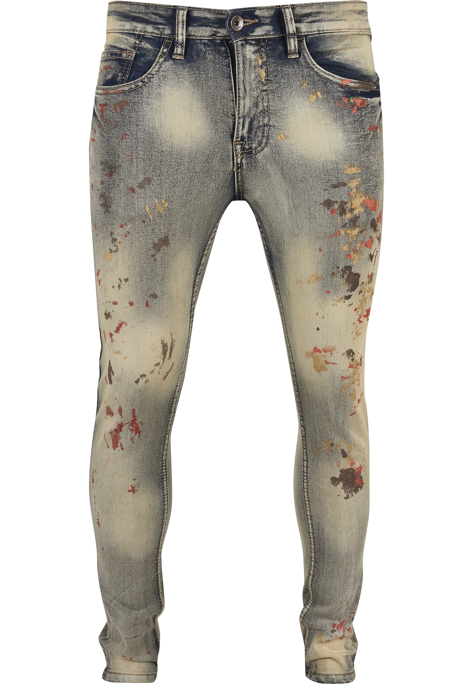 Southpole Bequeme Jeans "Southpole Herren Stretch Signature Denim" 1 Stk. günstig online kaufen