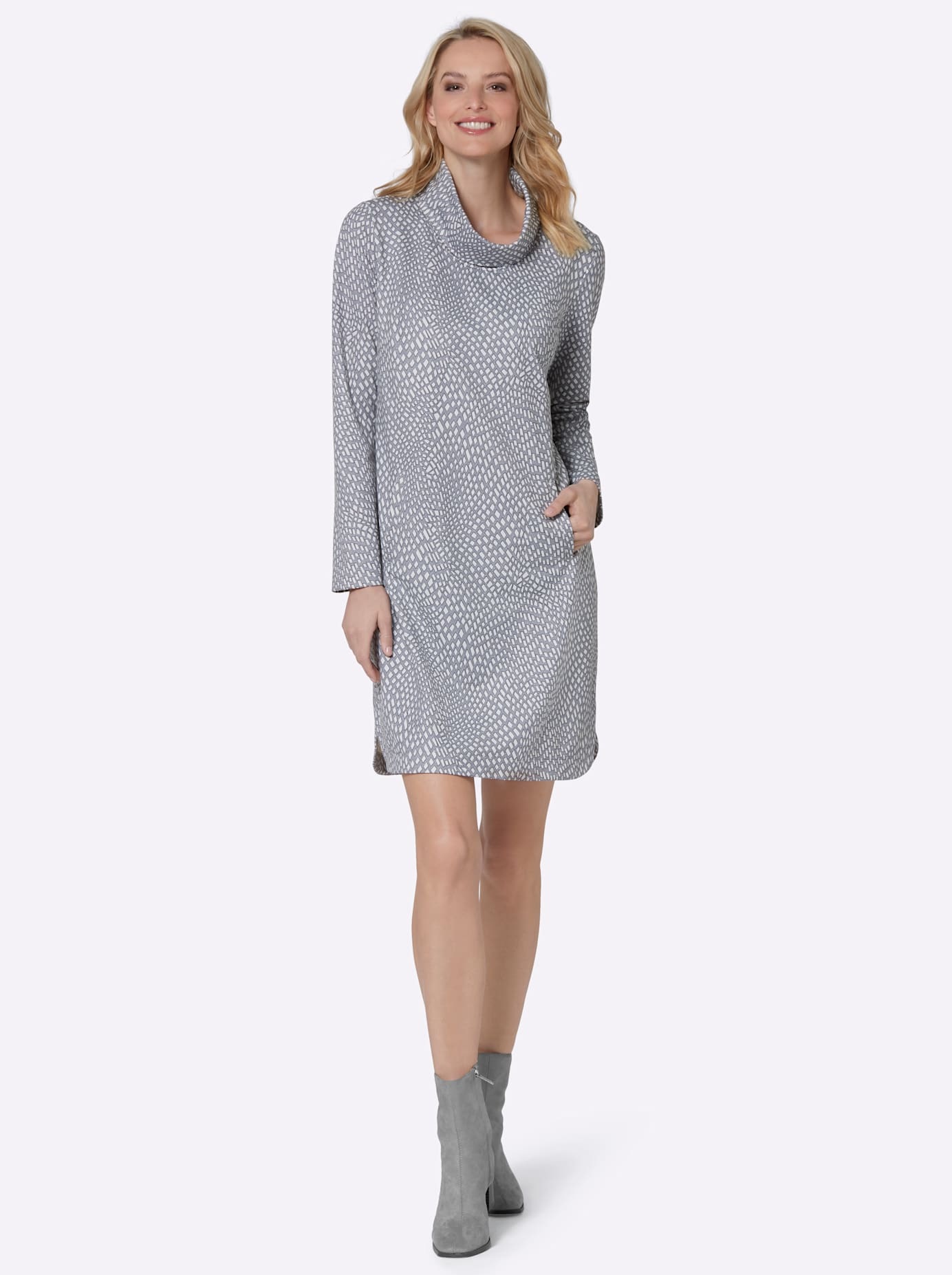 Inspirationen Shirtkleid »Sweatkleid«