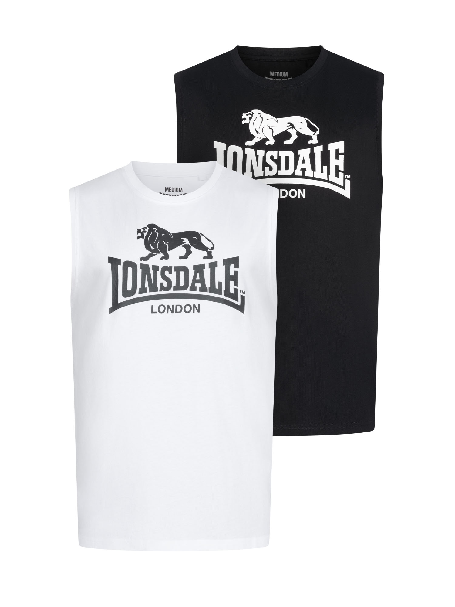 Lonsdale Tanktop "ROLLESTON" aus Baumwolle, auch in großen Größen