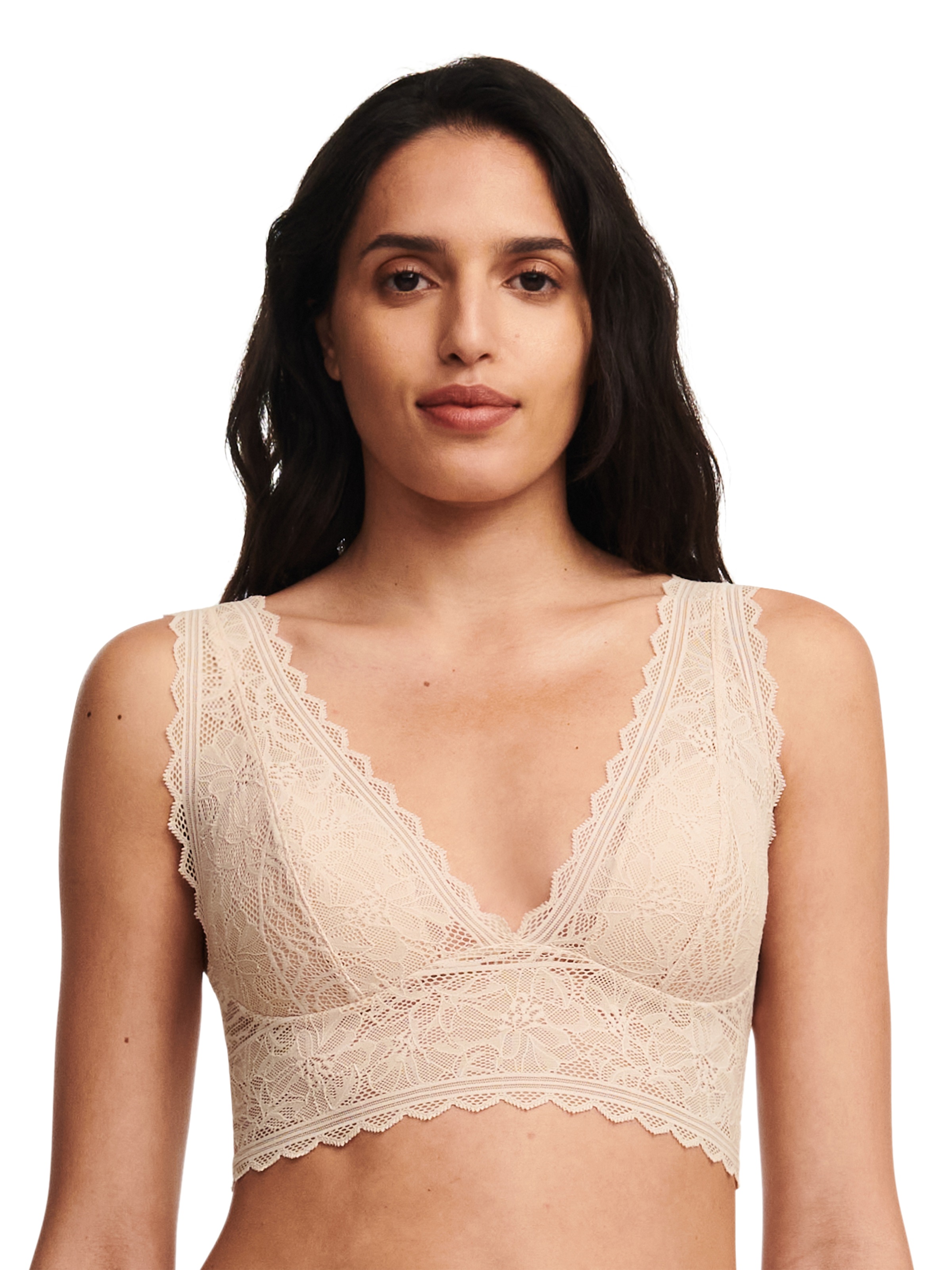 Chantelle Bralette-Bh "Floral Touch" Vollständig Aus Spitze