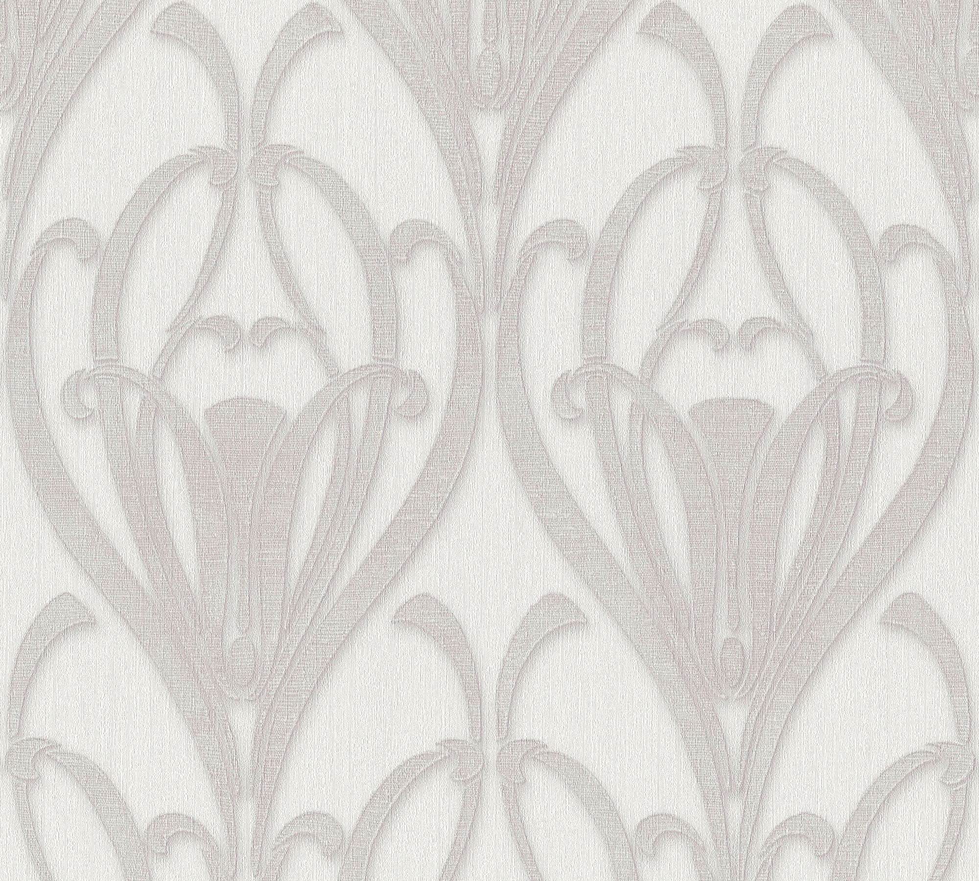 Vliestapete »Mata Hari«, Barock-ornamental-gemustert, Ornament Tapete Barock