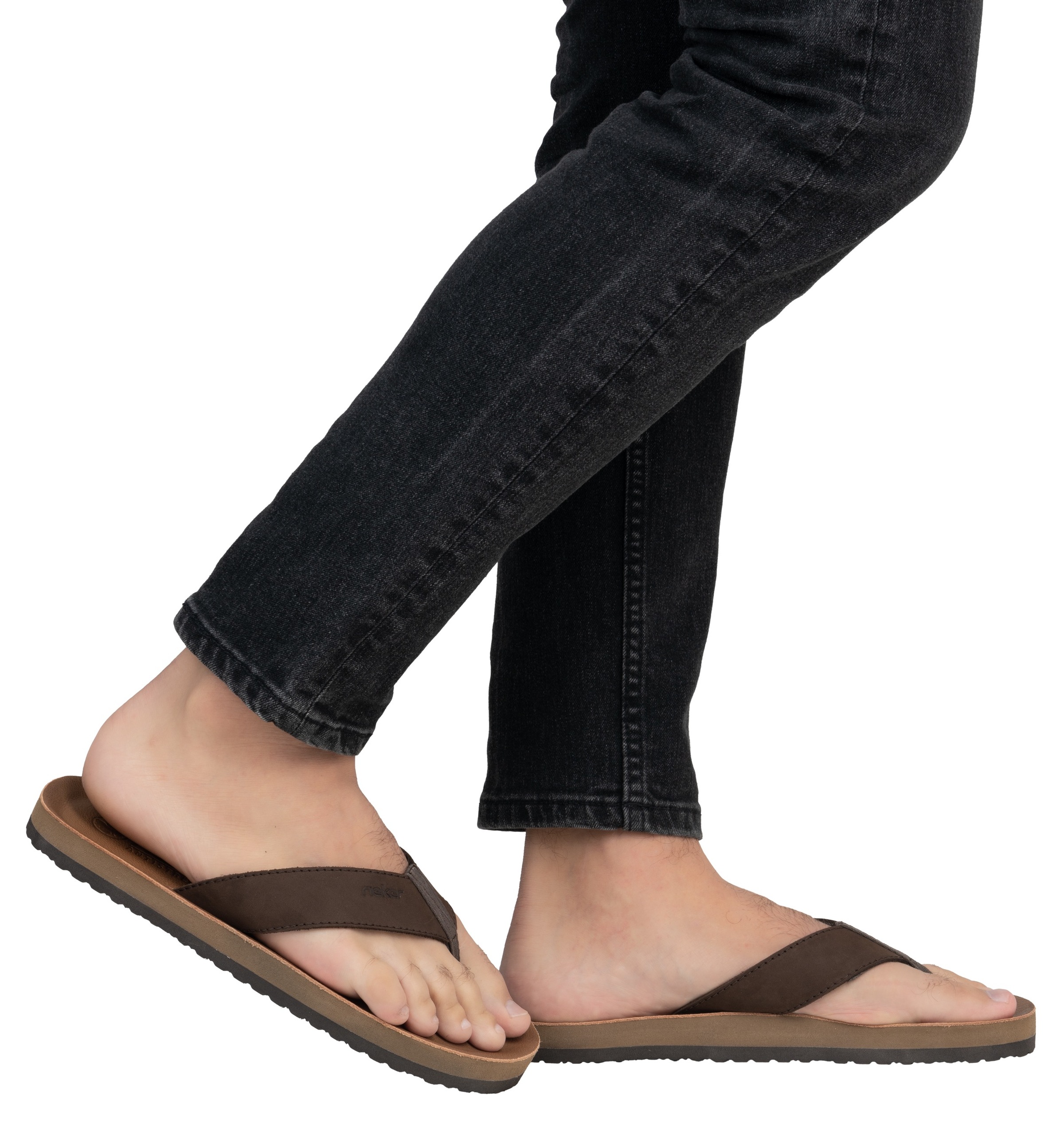 Rieker Zehentrenner, Sommerschuh, Strandschuh, Badeschuh, Poolslide mit Zeh günstig online kaufen