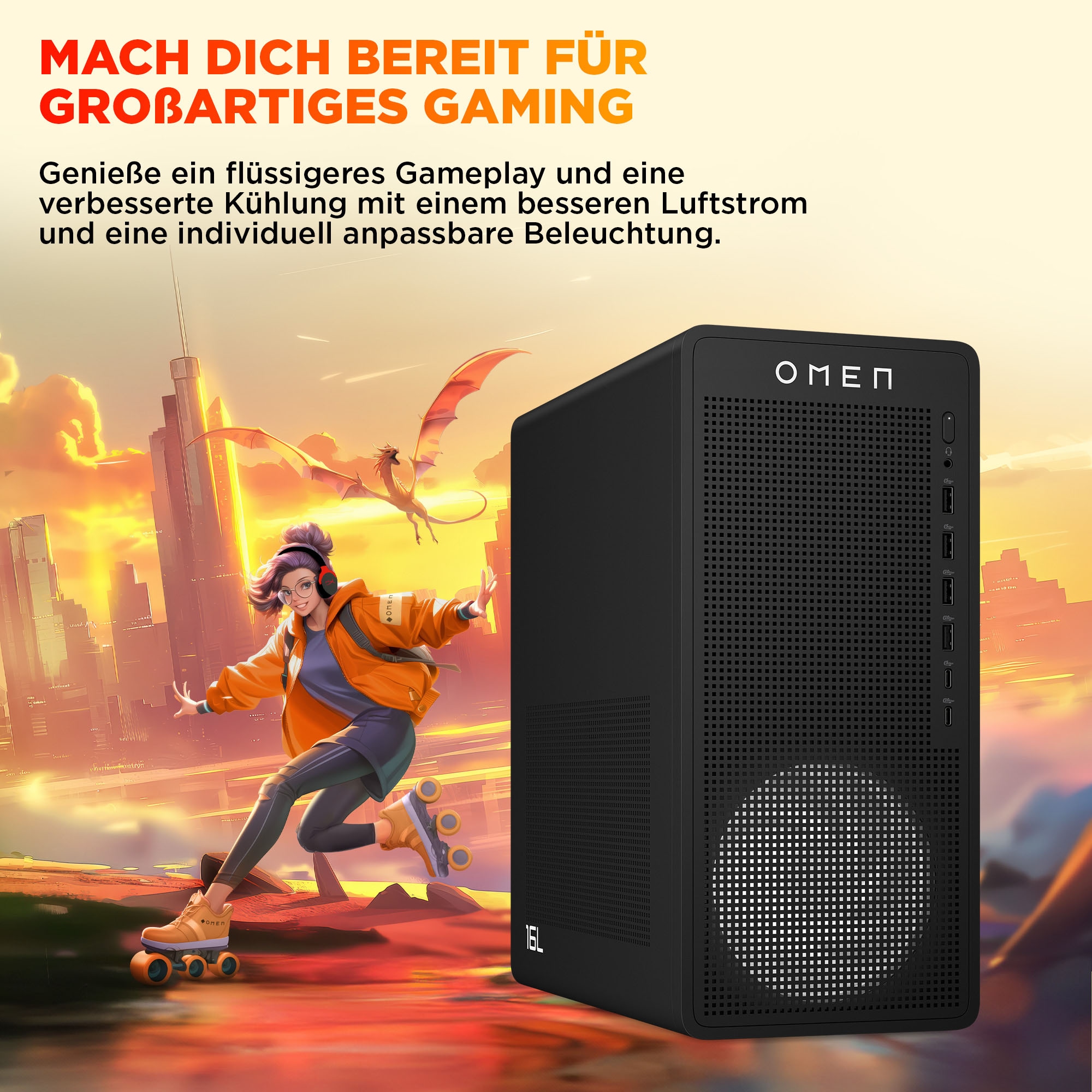 HP Gaming-PC »OMEN 16L TG03-0286ng«