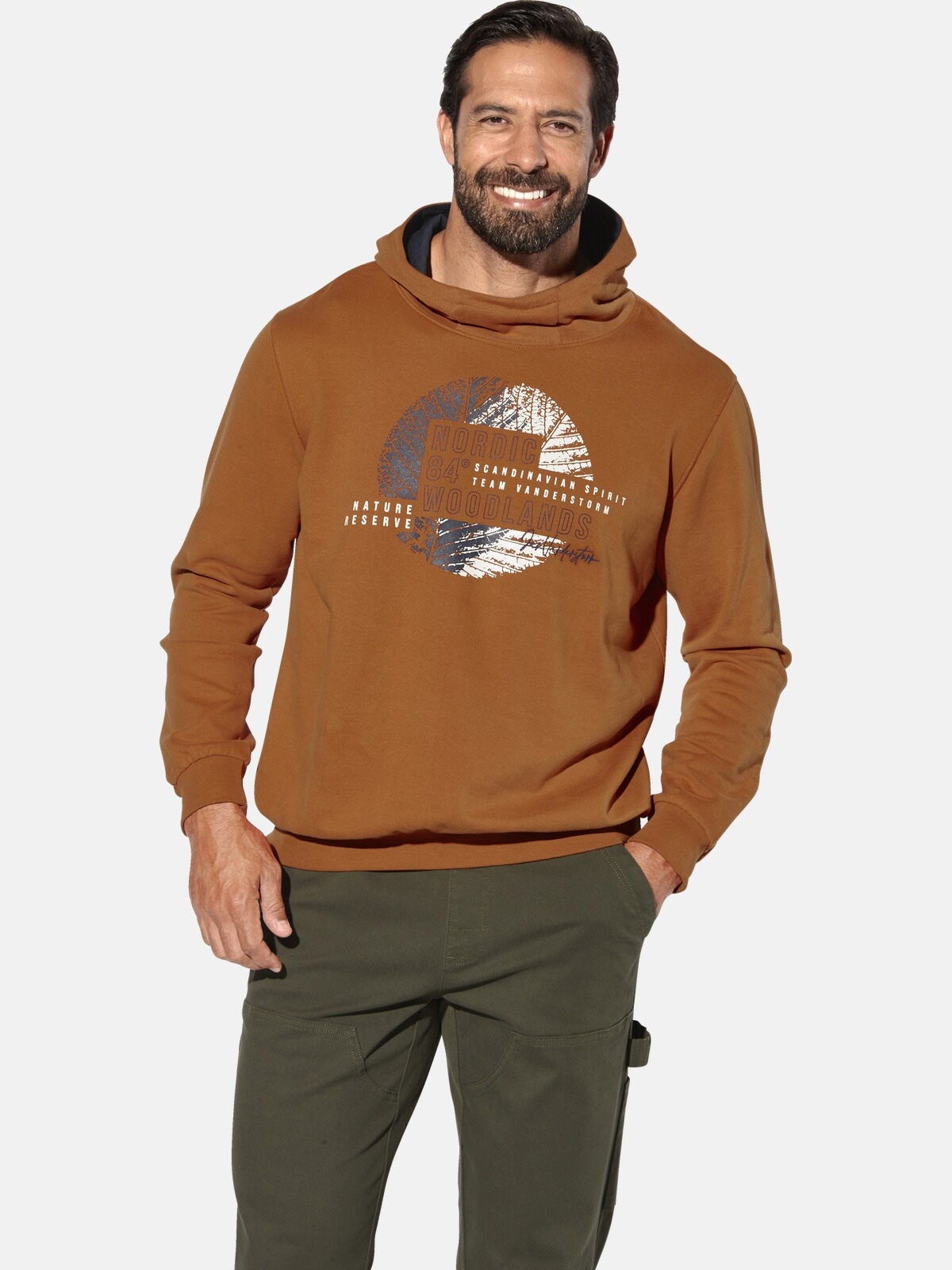 Jan Vanderstorm Kapuzensweatshirt "Sweatshirt MAGNUSBORG" günstig online kaufen