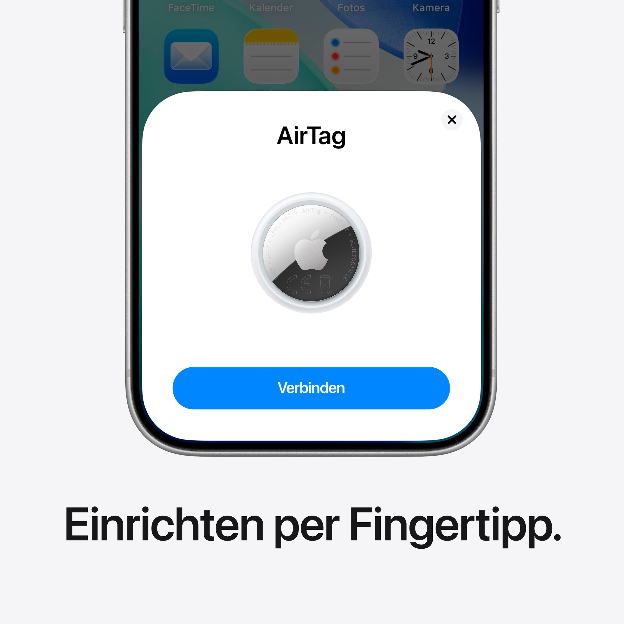 Apple Bluetooth-Tracker »AirTag 2nd Gen 4er Pack«