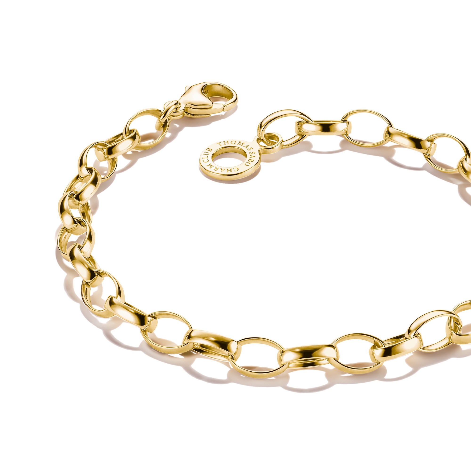 Thomas Sabo Classic Klein Charm Bracelet Gold 19.5cm 2