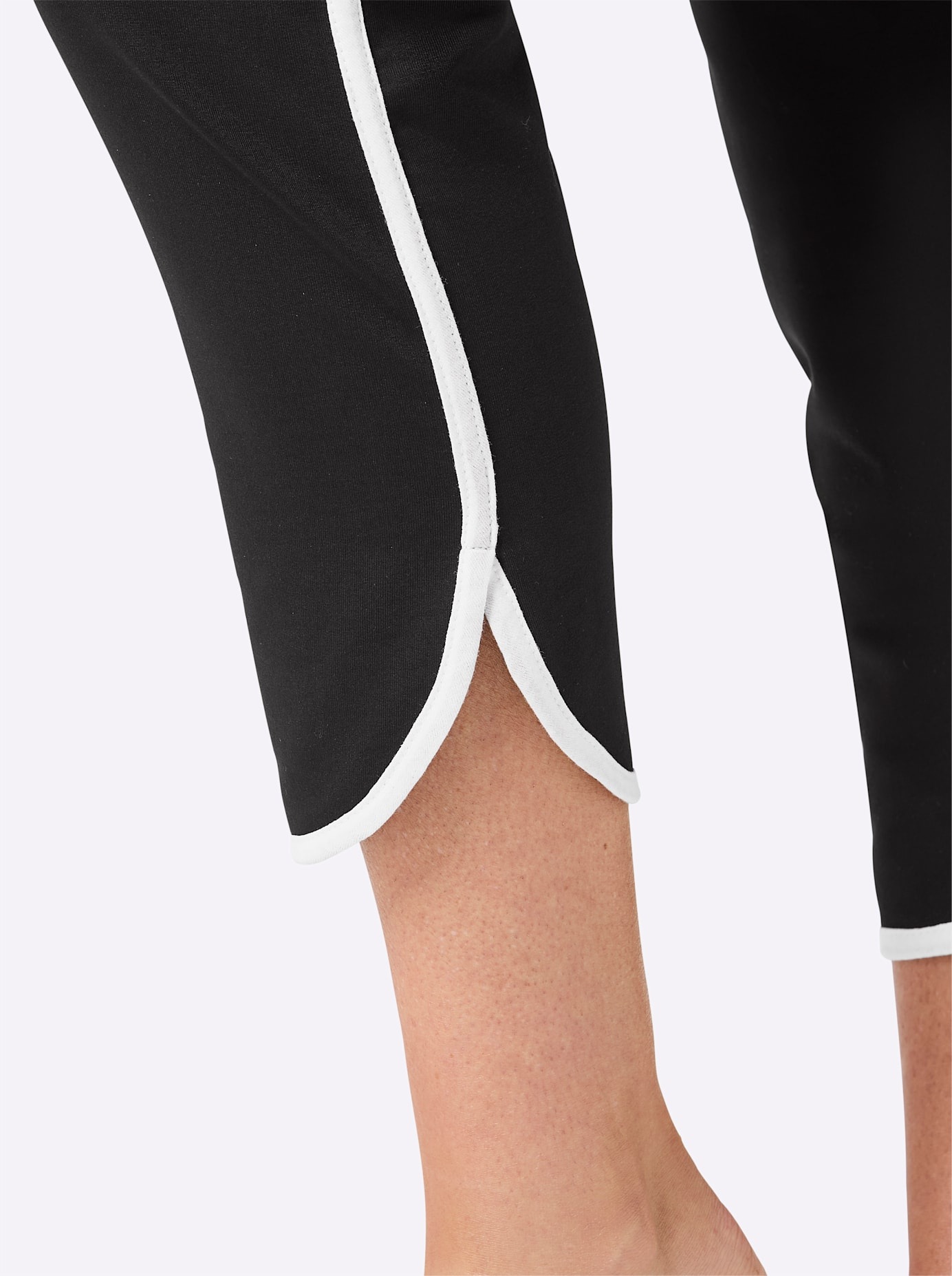 Plantier Jersey Trousers Black/White 36/38 3