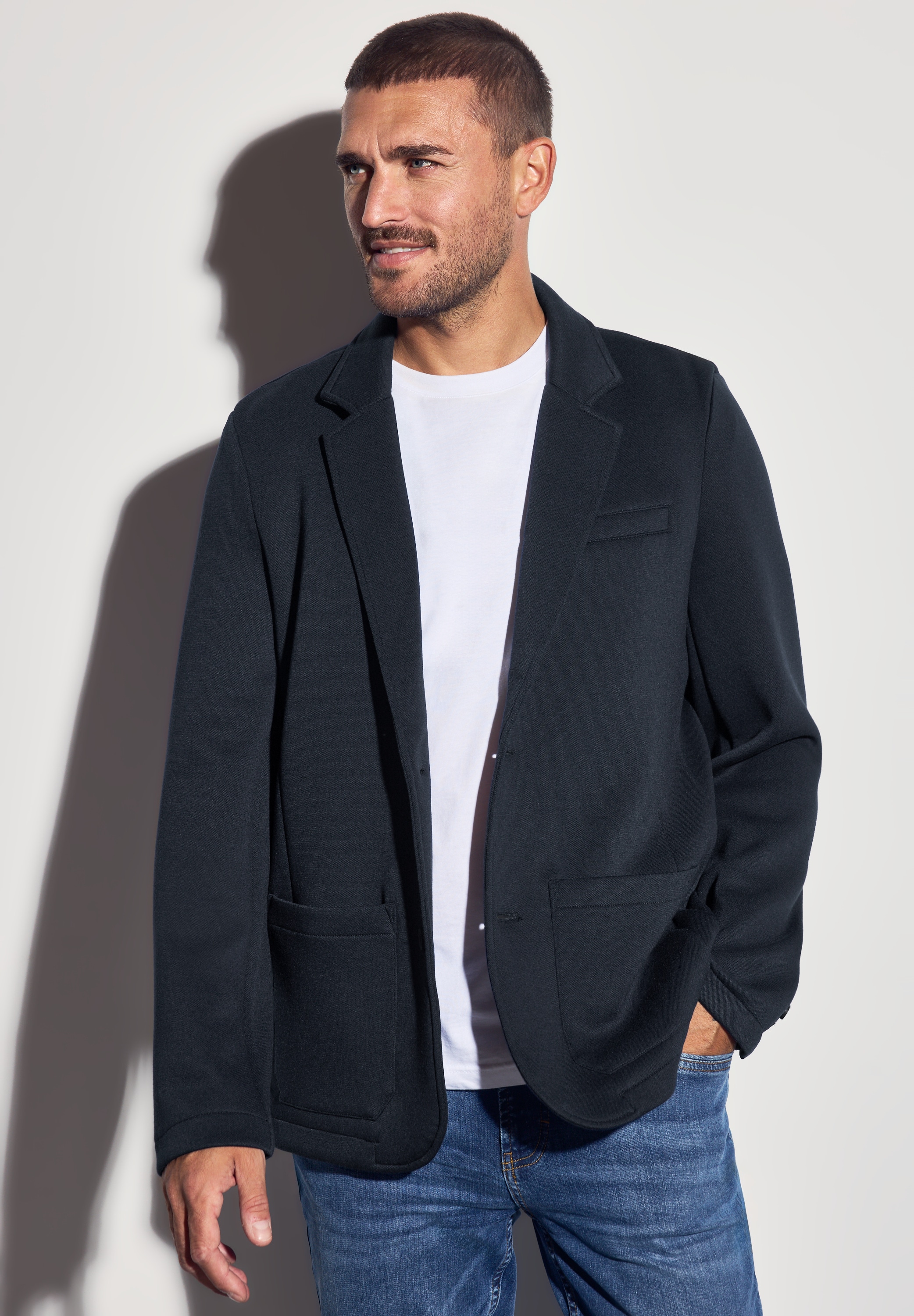 STREET ONE MEN Sakko, Mit Reverskragen günstig online kaufen