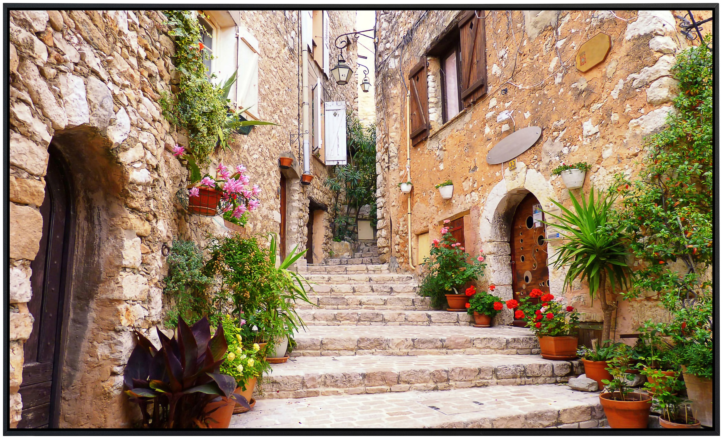 Papermoon Infrarotheizung »Medivial Tourrettes Sur Loup« sehr angenehme Strahlungswärme