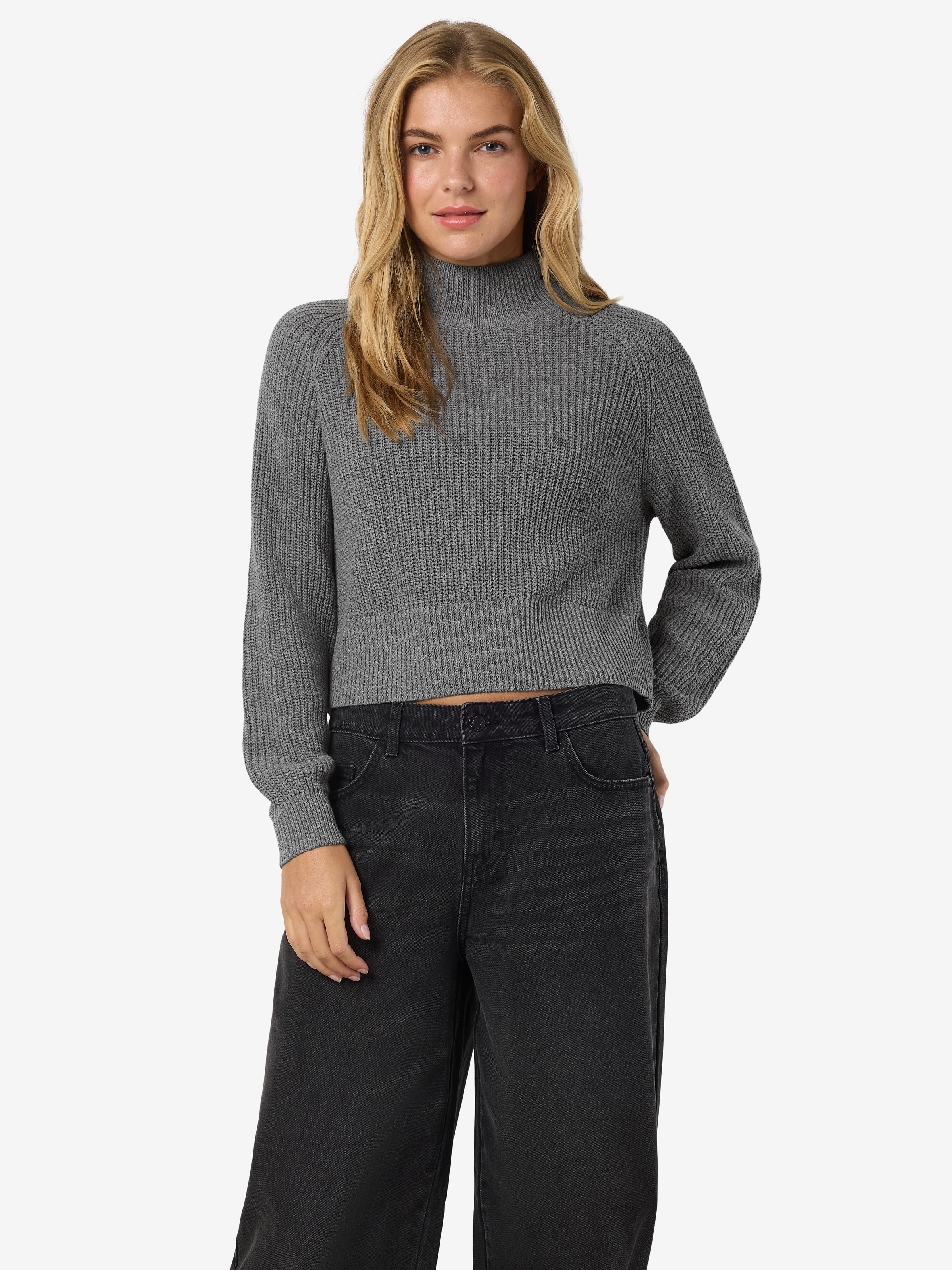 Noisy may Stehkragenpullover »NMDARA L/S HIGH NECK KNIT FWD NOOS«