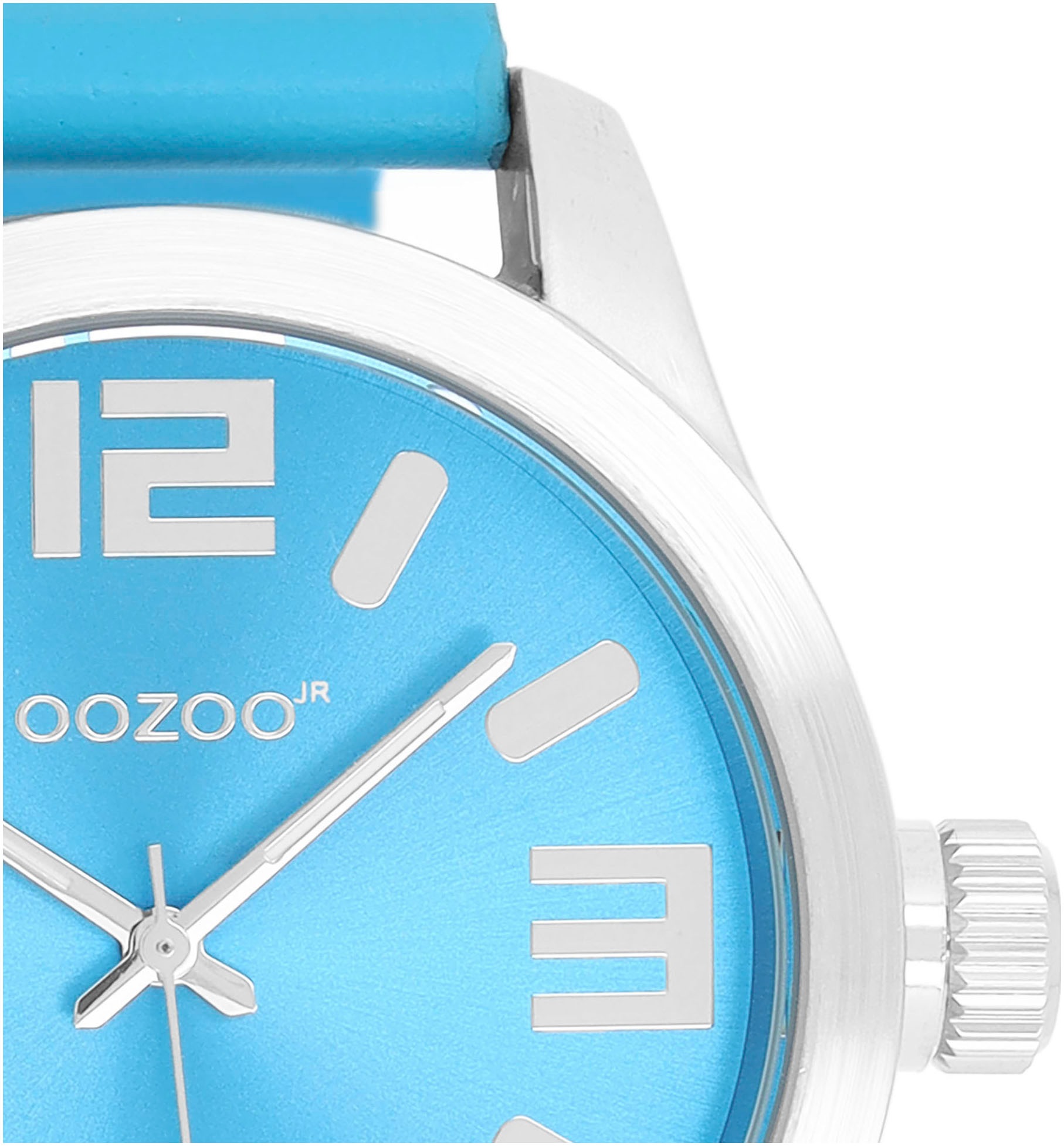 OOZOO Quarzuhr, Armbanduhr, Damenuhr, Herrenuhr, Lederarmband, Ø 40mm