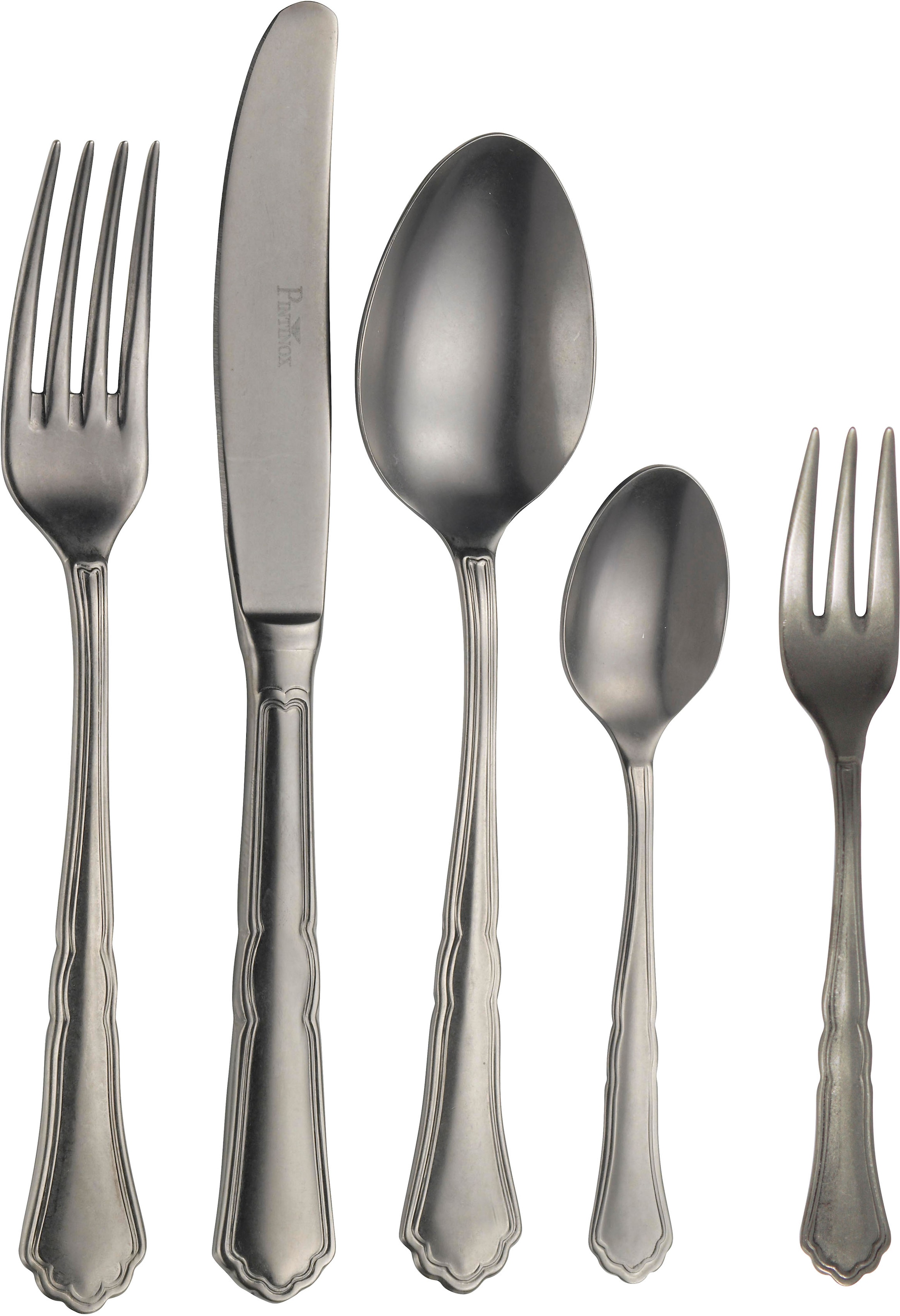 PINTINOX Besteck-Set "Settecento Alchemique Titan" Optik Titan SW PVD Besch günstig online kaufen