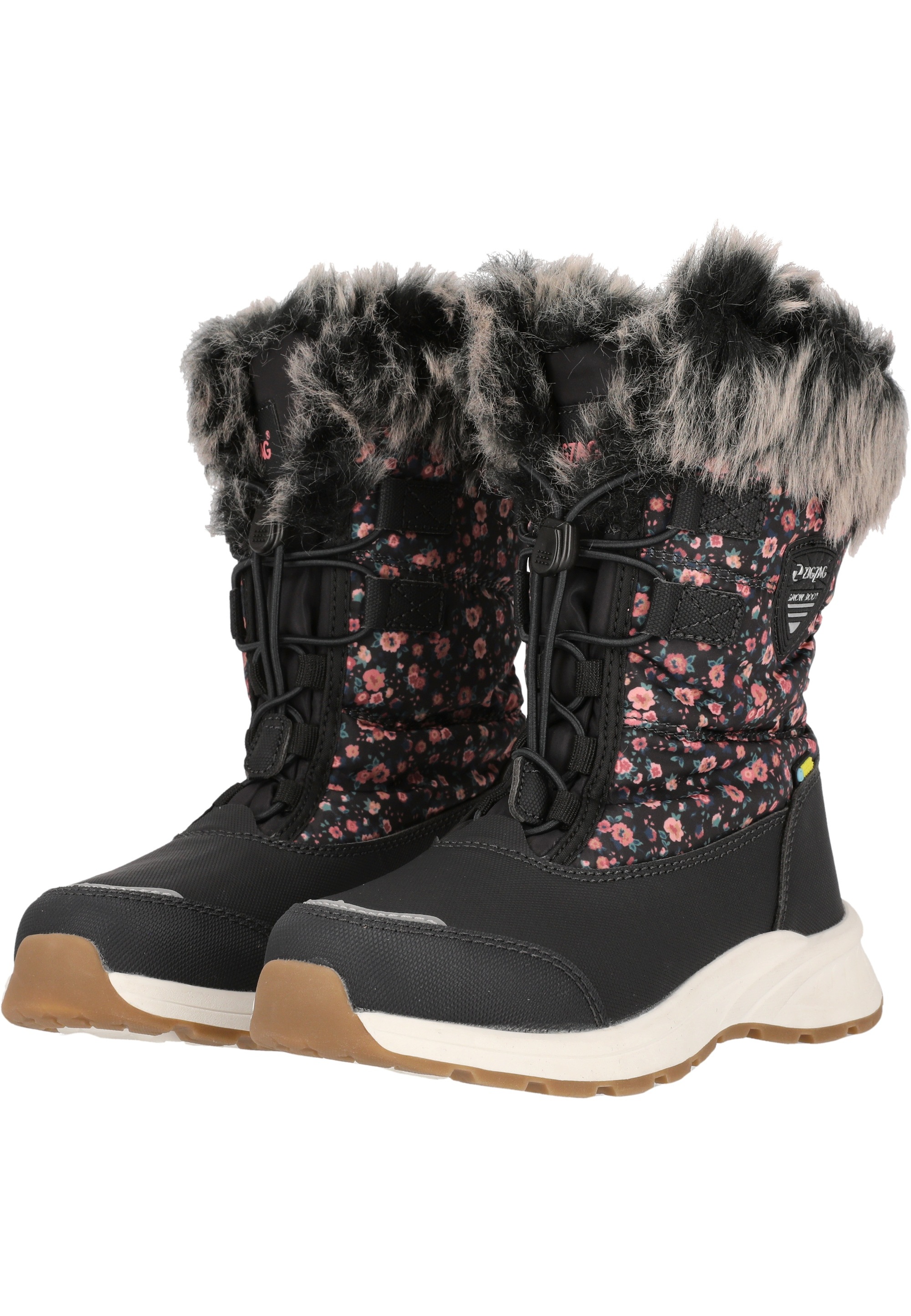 ZIGZAG Stiefel »Wesend«, mit bequemem Kunstfellbesatz und Allwetterprofil