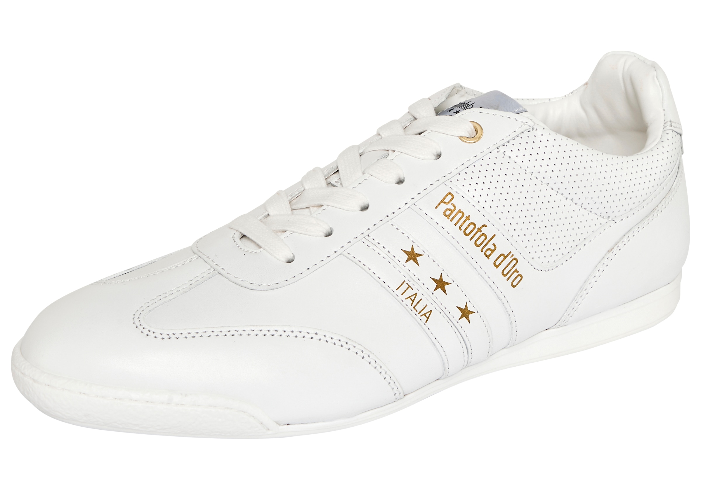 Pantofola d´Oro Sneaker "VASTO LOW" Obermaterial aus Leder, Gummilaufsohle, günstig online kaufen