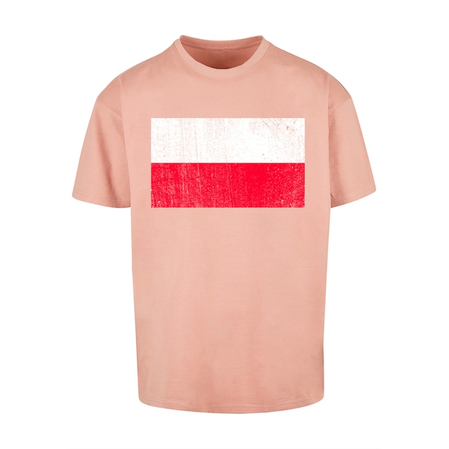 F4NT4STIC T-Shirt »Poland Polen Flagge distressed«, Keine Angabe ▷ für |  BAUR