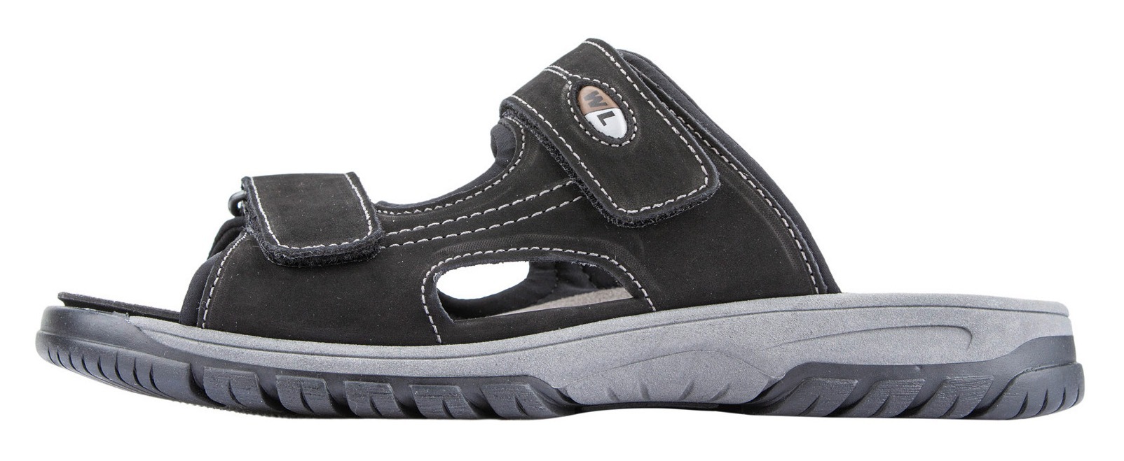 Waldläufer Pantolette "Harald", Sommerschuh, Schlappen, Klettschuh, in Weit günstig online kaufen