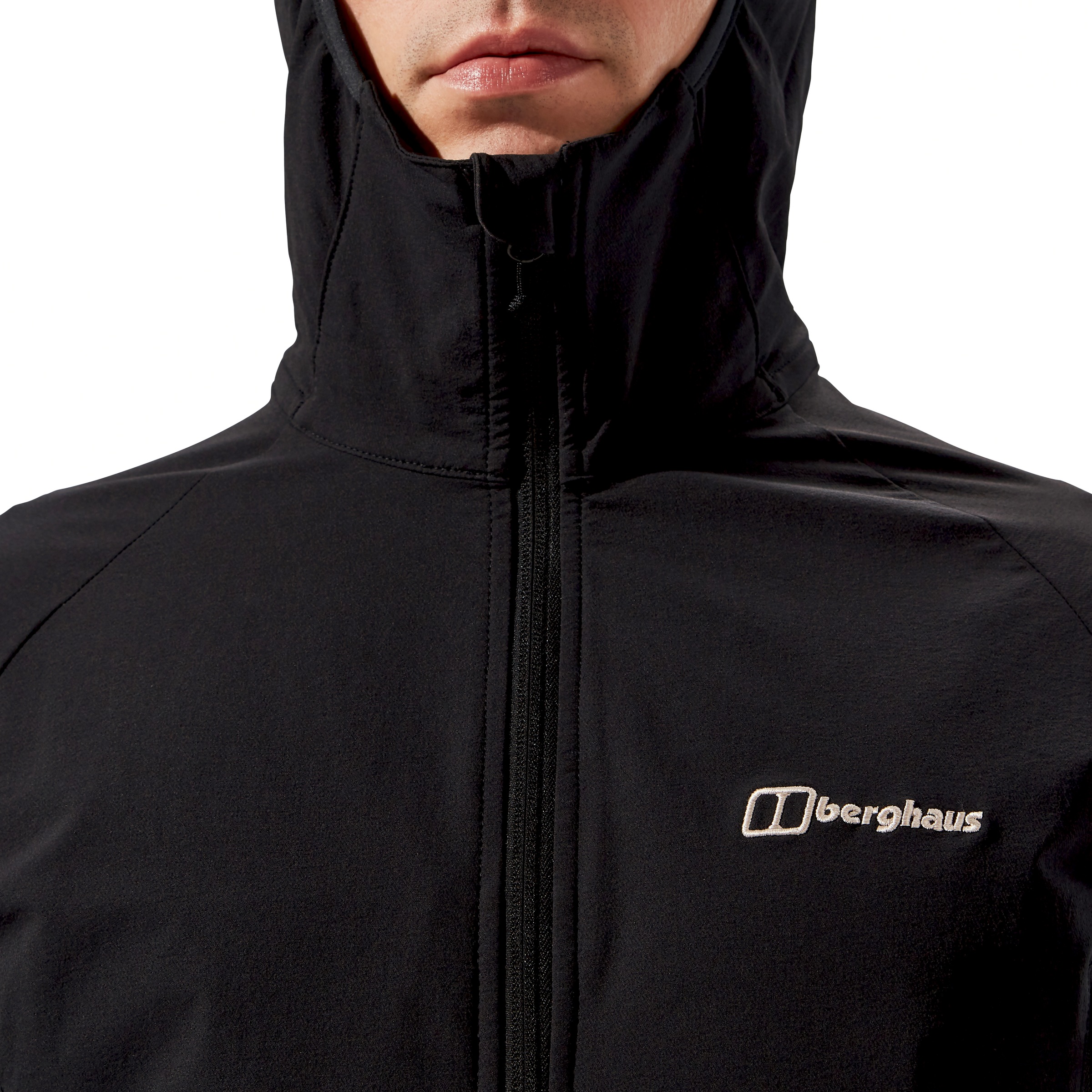 Berghaus Funktionsjacke »M SKELBO JKT« mit Kapuze, mit vielen Taschen, aus dehnbarem Material