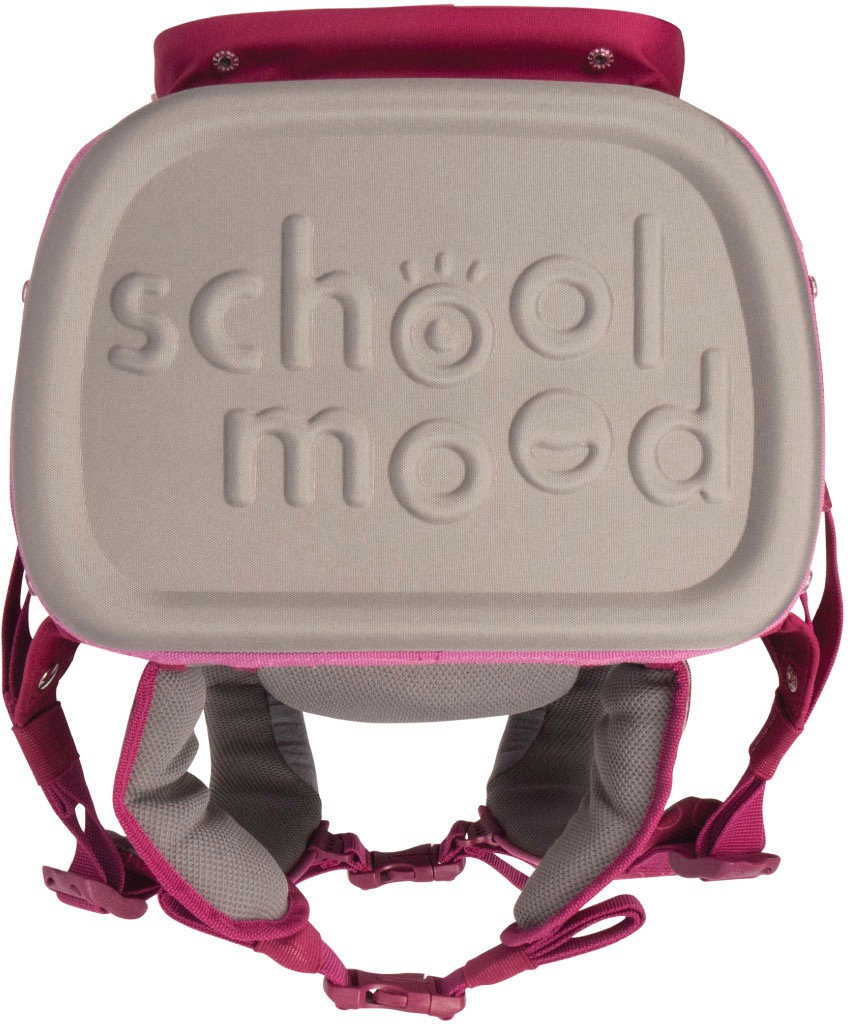 SCHOOL-MOOD® Schulranzen »Rebel Air+, Hannah (Hase)«, retroreflektierende Flächen, aus recyceltem Material