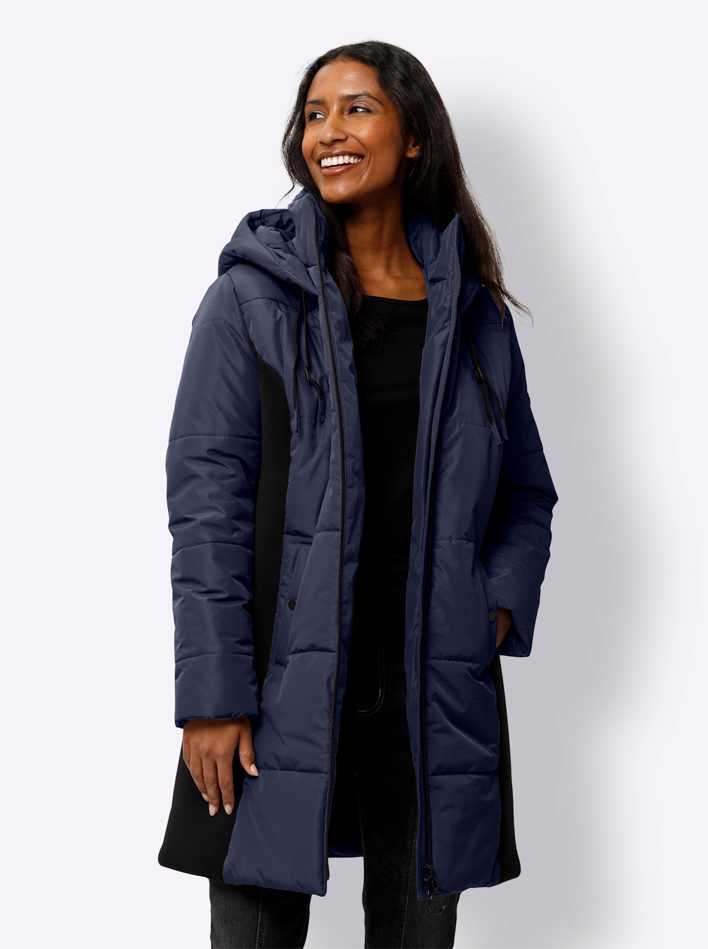 heine Langjacke, mit Kapuze günstig online kaufen