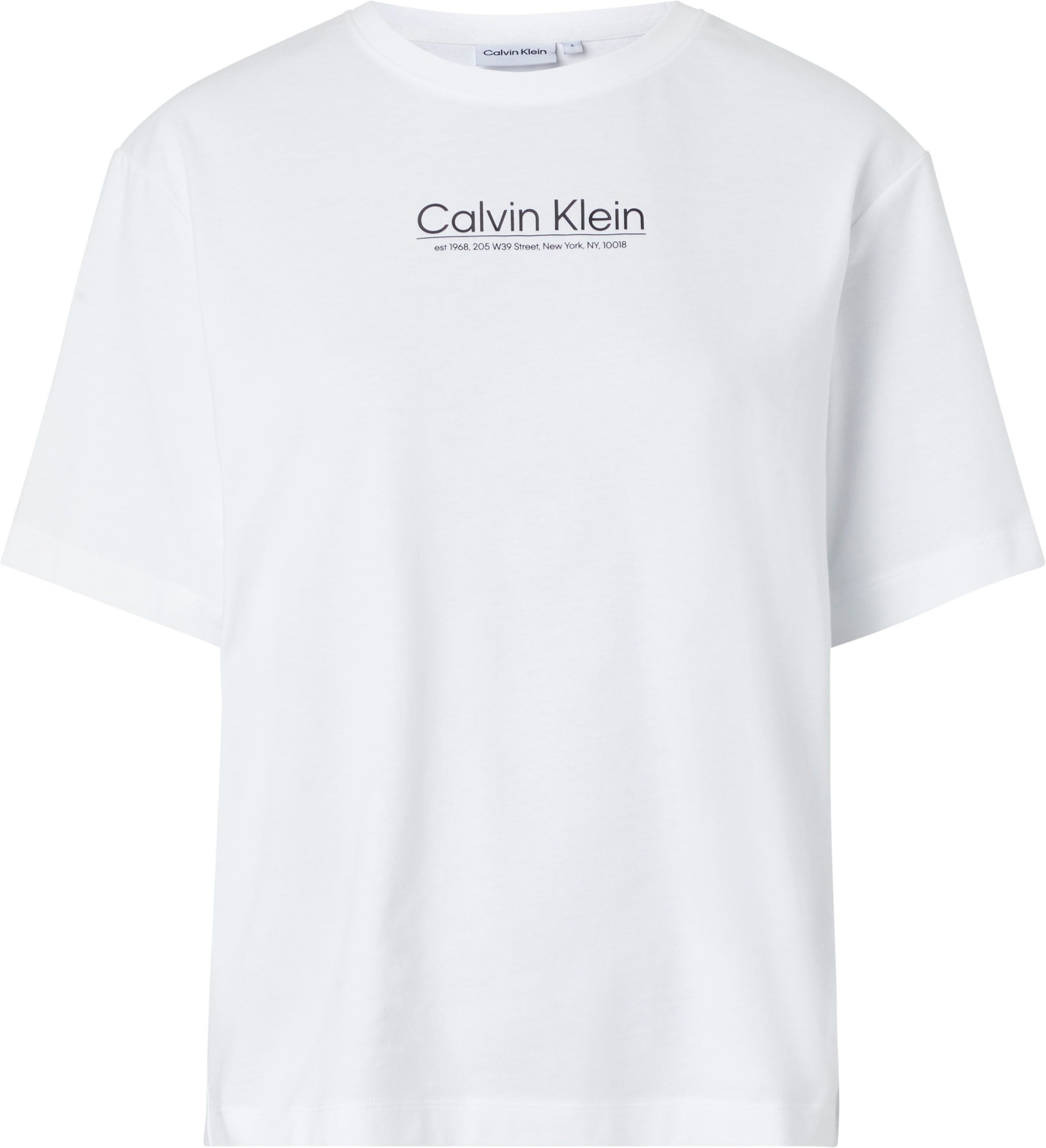 Calvin Klein T-Shirt Logo-Schriftzug für »COORDINATES BAUR mit Calvin | GRAPHIC T-SHIRT«, LOGO Klein kaufen