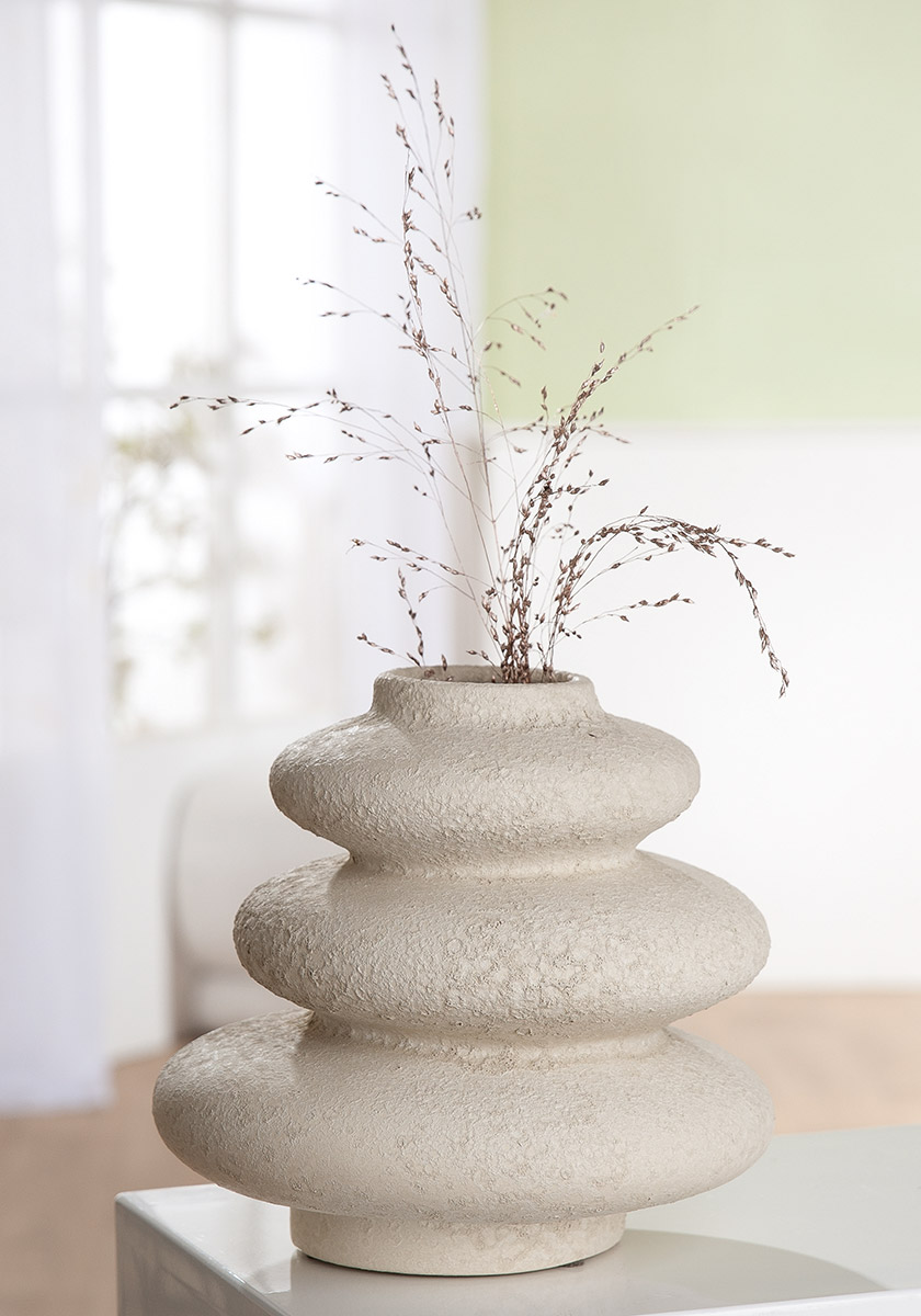 homsy by Ana Johnson Tischvase "Floriva, 21x20cm, strukturierte, matte Ober günstig online kaufen