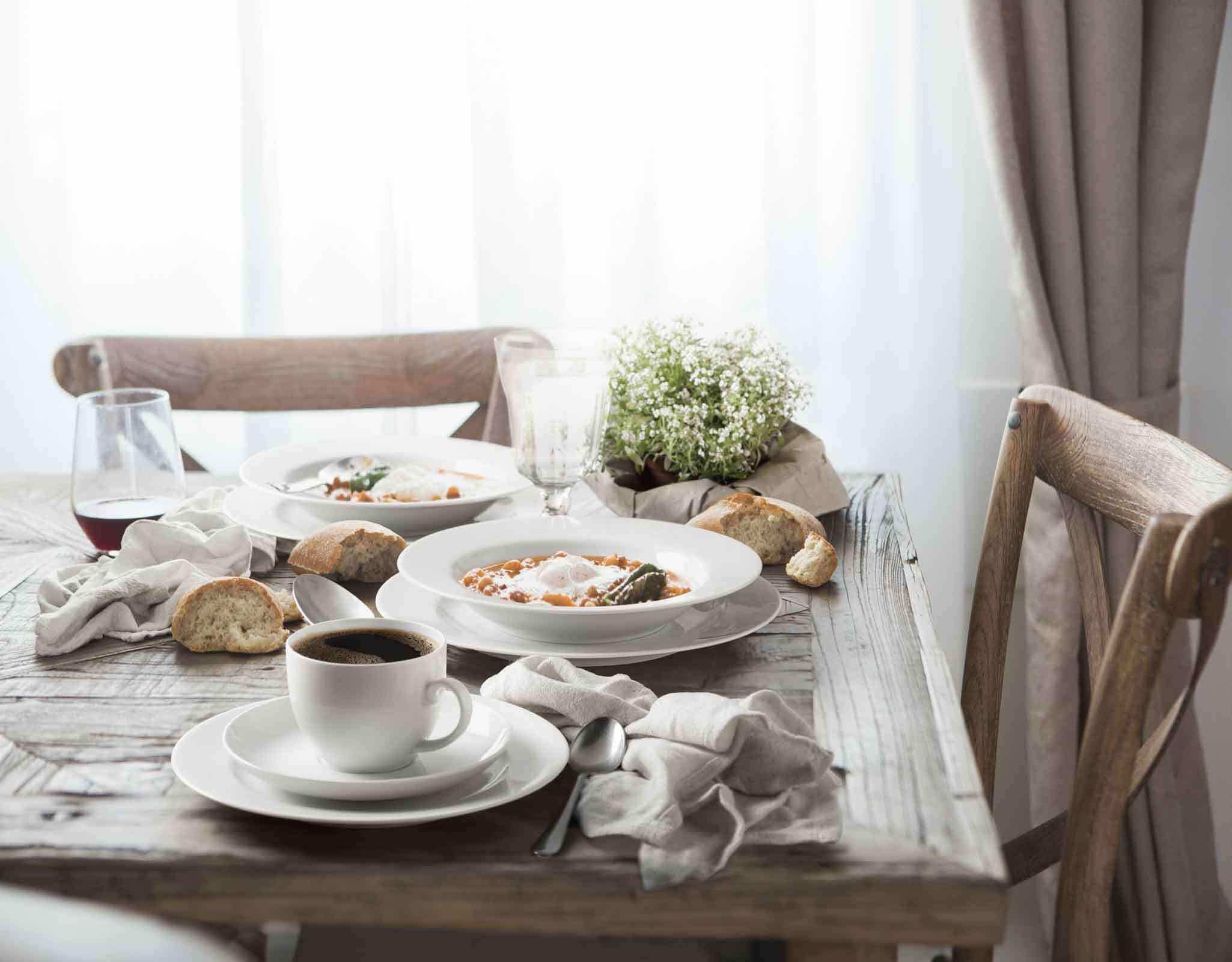 Seltmann Weiden Untertasse »Kombi-Untertassen Rondo/Liane ø 14,7 cm 6er Set weiß«